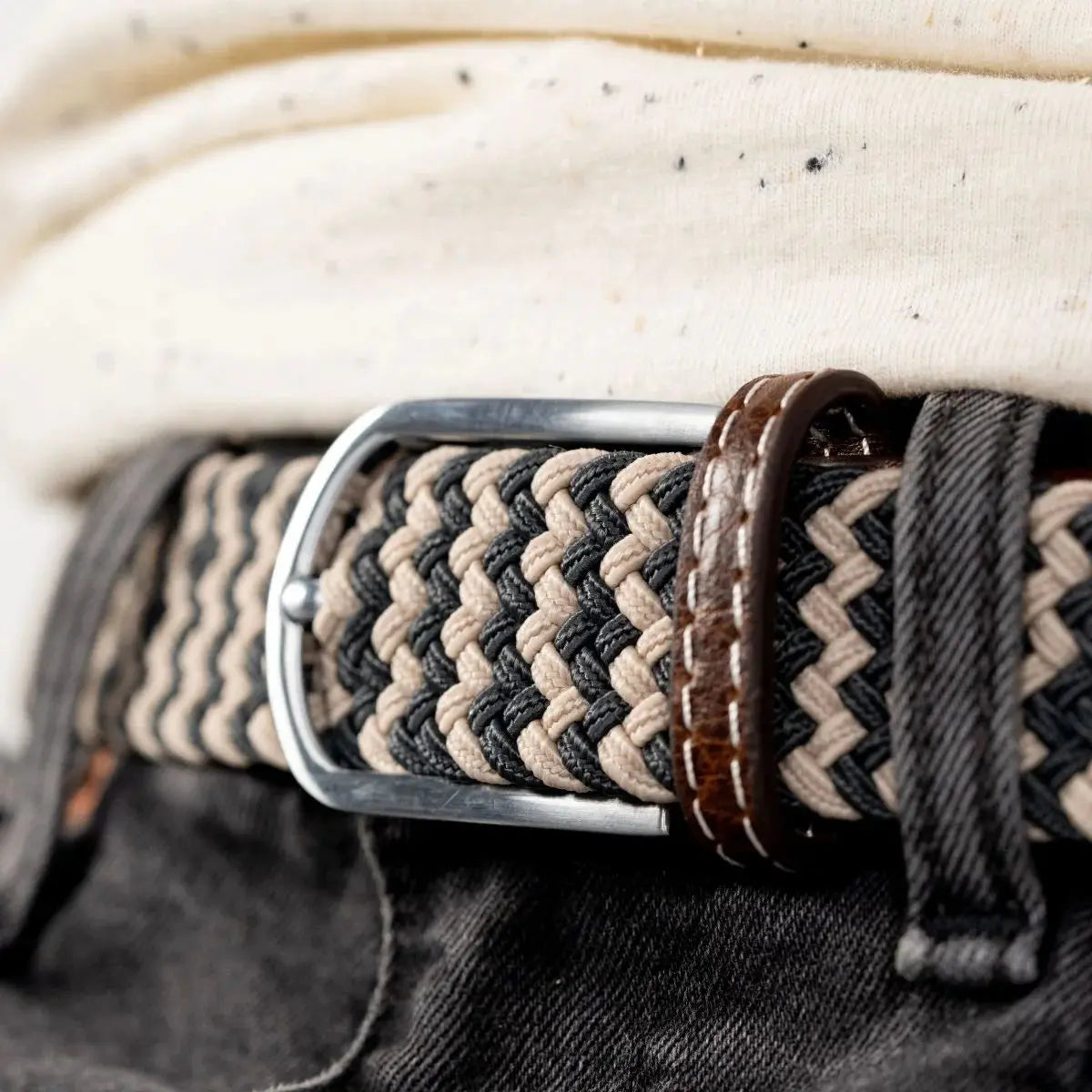 Ceinture Tressée Panama - Billybelt - détail 3