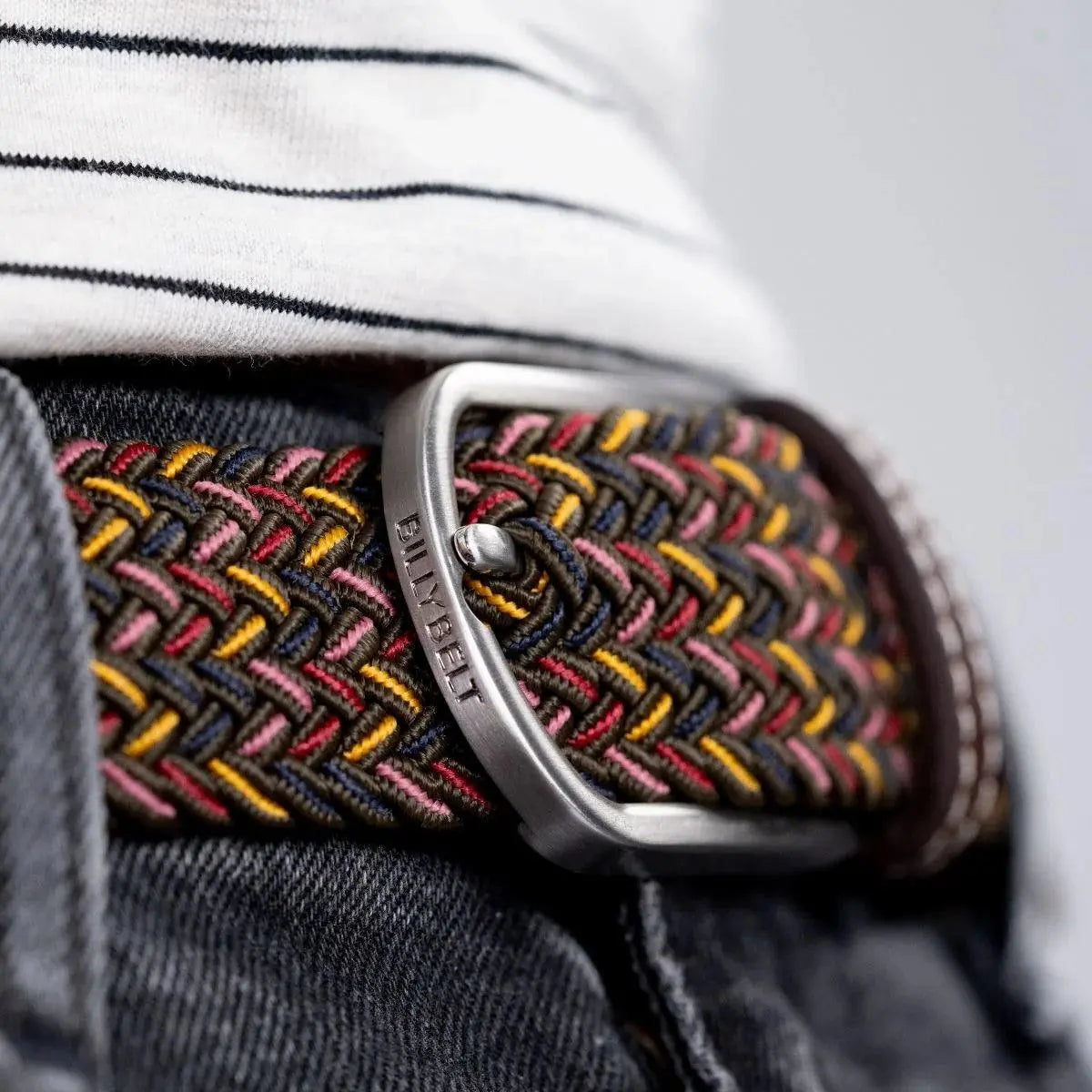 Ceinture Tressée Caracas - Billybelt - détail 3