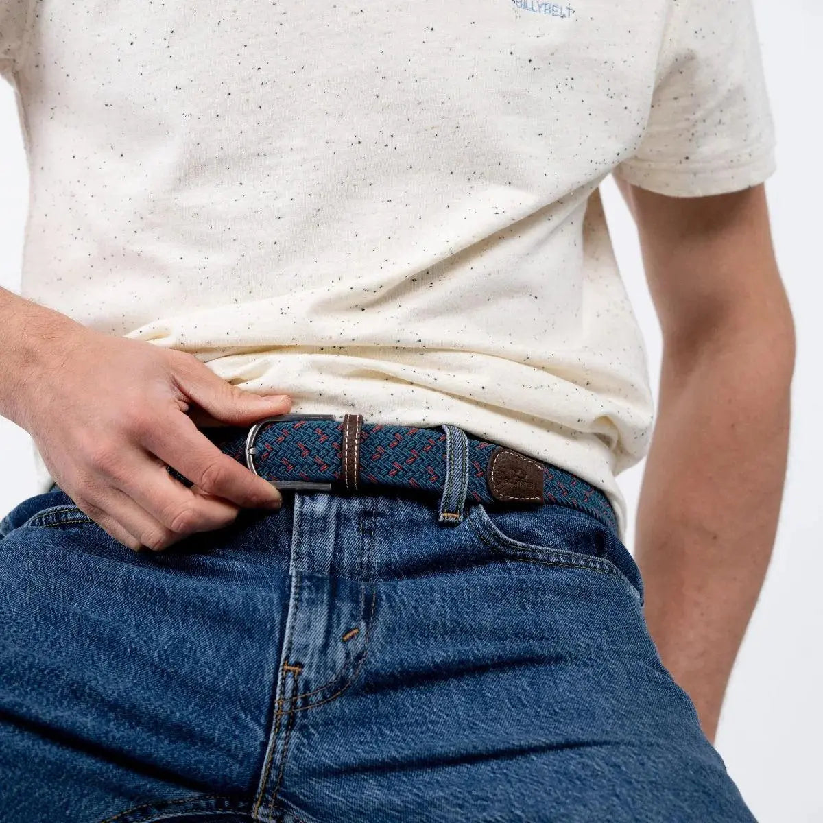 Ceinture Tressée Fezzano - Billybelt - détail 2