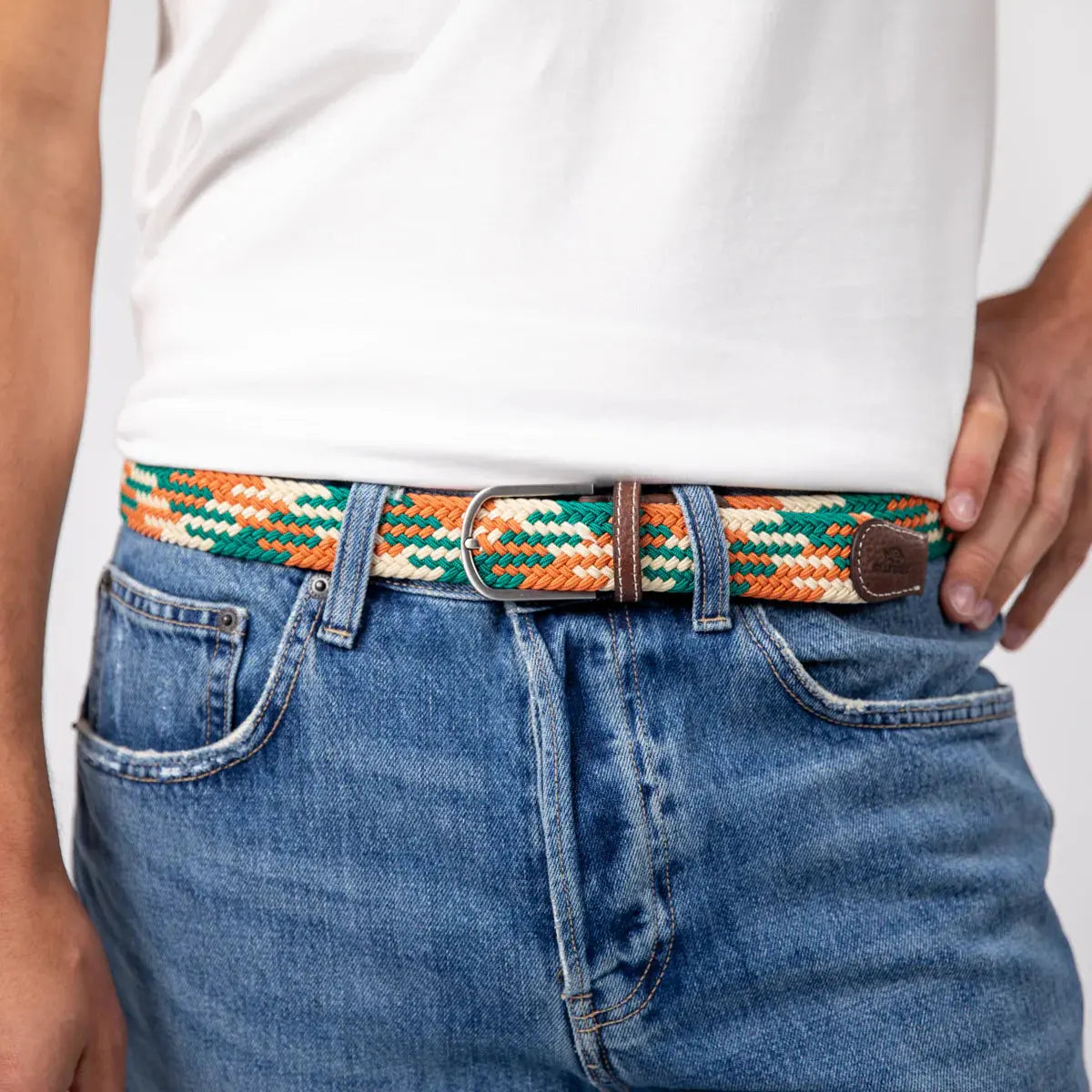 Ceinture Tressée Palmira - Billybelt - détail 2