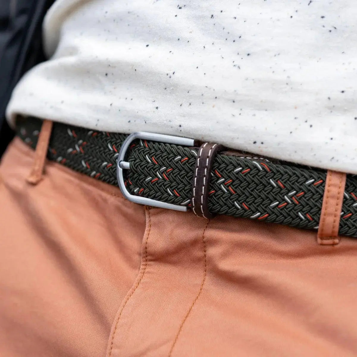 Ceinture Tressée Tanzanie - Billybelt - détail 2
