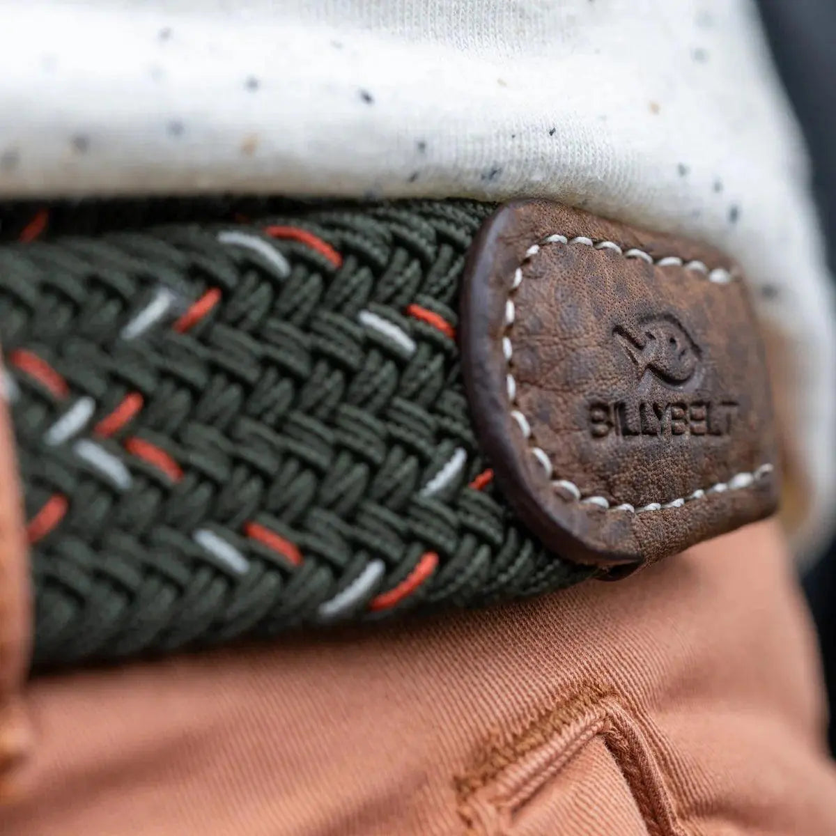 Ceinture Tressée Tanzanie - Billybelt - détail 3