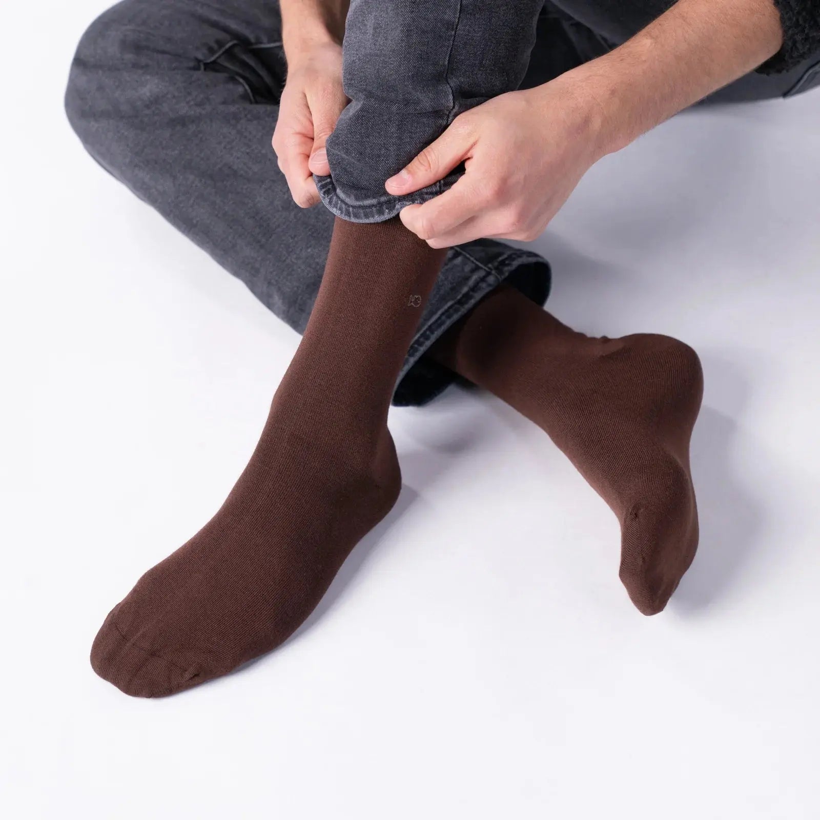 Chaussettes Bambou - Marron - Billybelt - détail 2