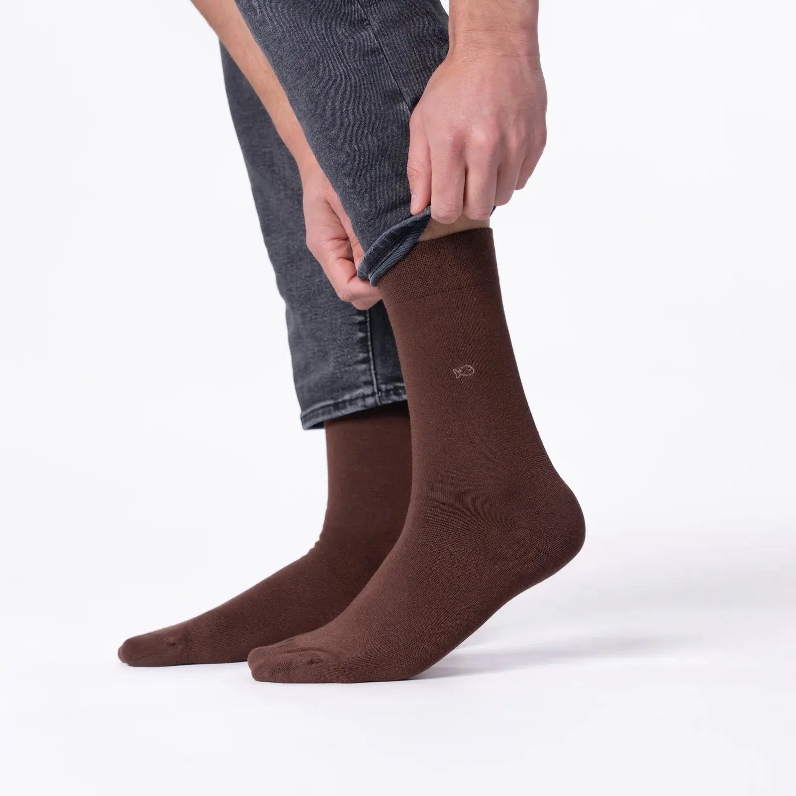 Chaussettes Bambou - Marron - Billybelt - détail 3