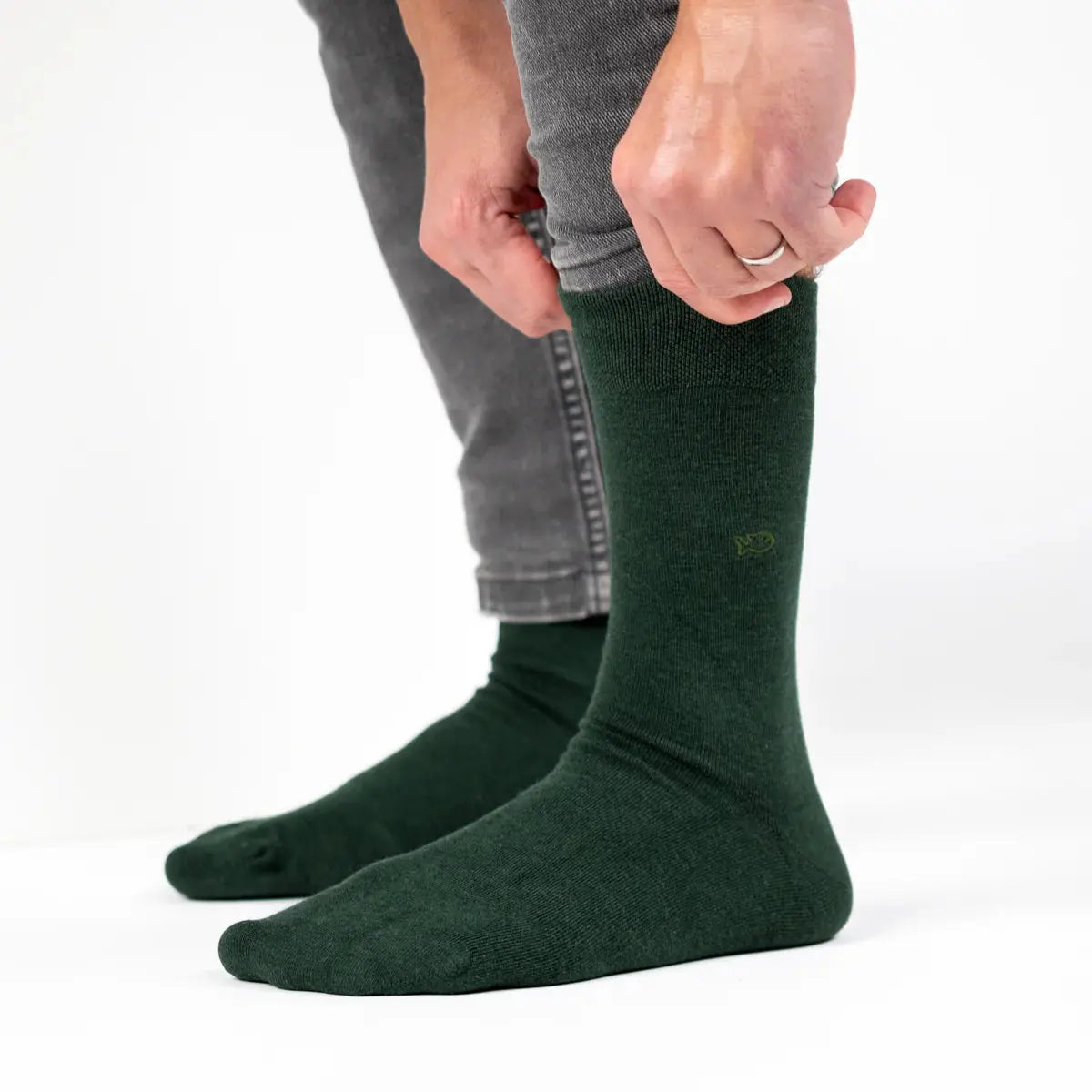 Chaussettes Bambou - Vert - Billybelt - détail 3