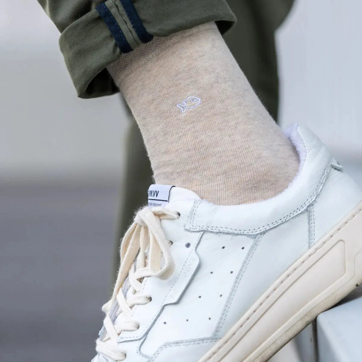 Chaussettes Unies - Beige - Billybelt - détail 2