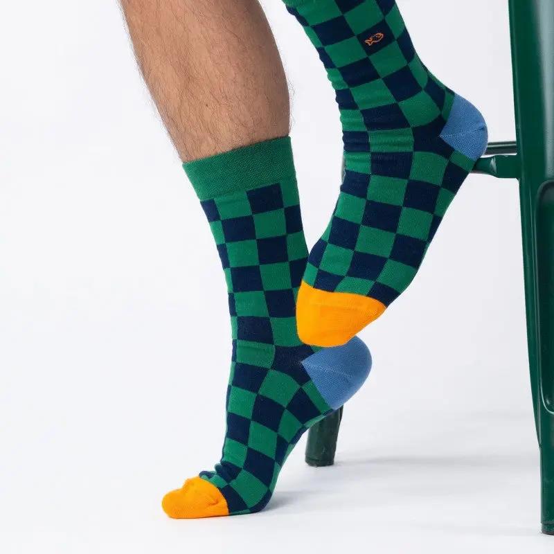 Chaussettes Carreaux - Bakou - Billybelt - détail 2