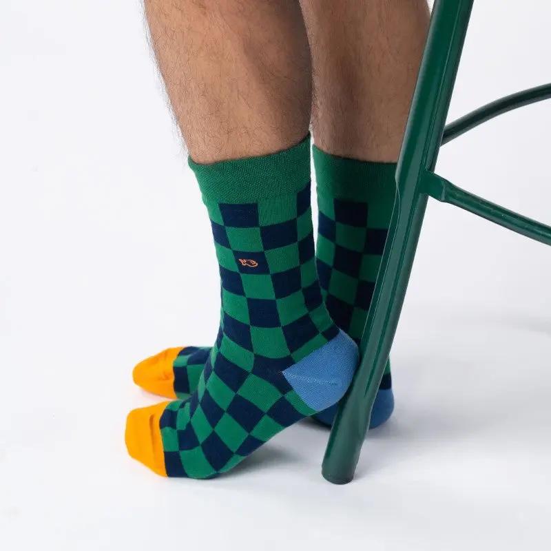 Chaussettes Carreaux - Bakou - Billybelt - détail 4