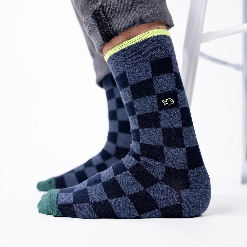 Chaussettes Carreaux - Hunaudieres - Billybelt - détail 5
