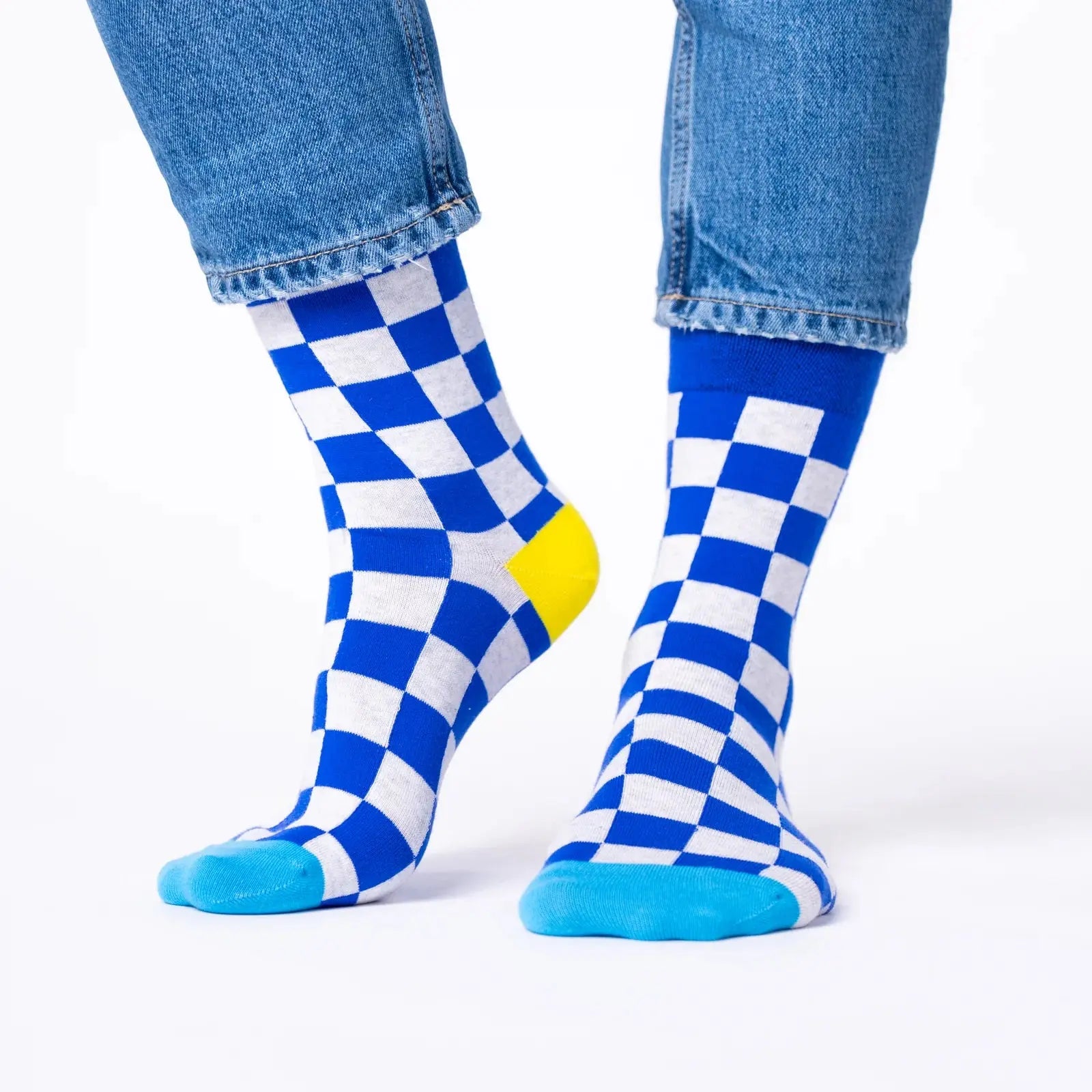 Chaussettes Carreaux - Marina Bay - Billybelt - détail 2
