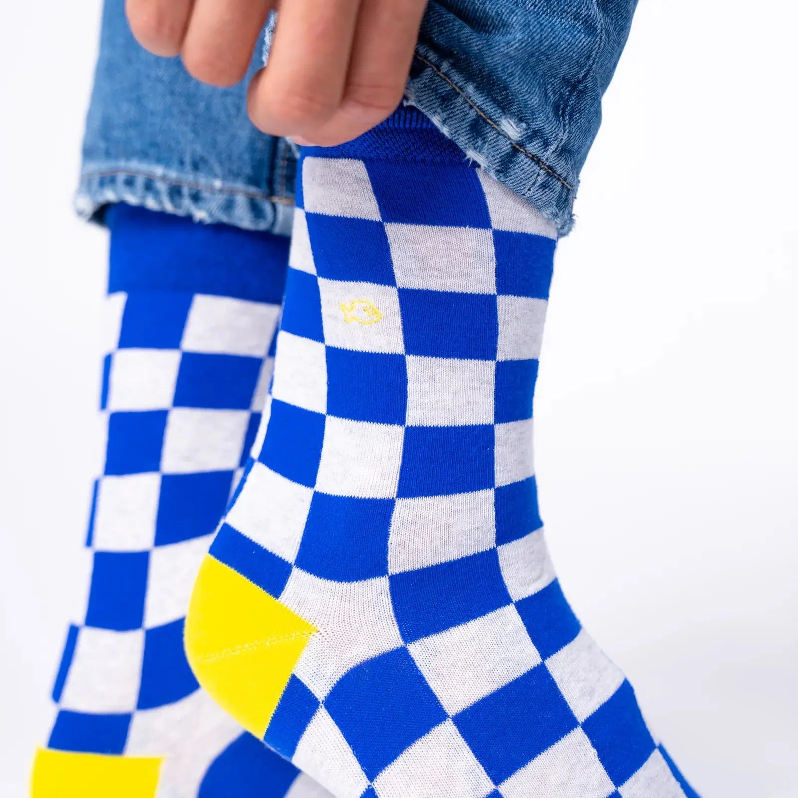 Chaussettes Carreaux - Marina Bay - Billybelt - détail 3
