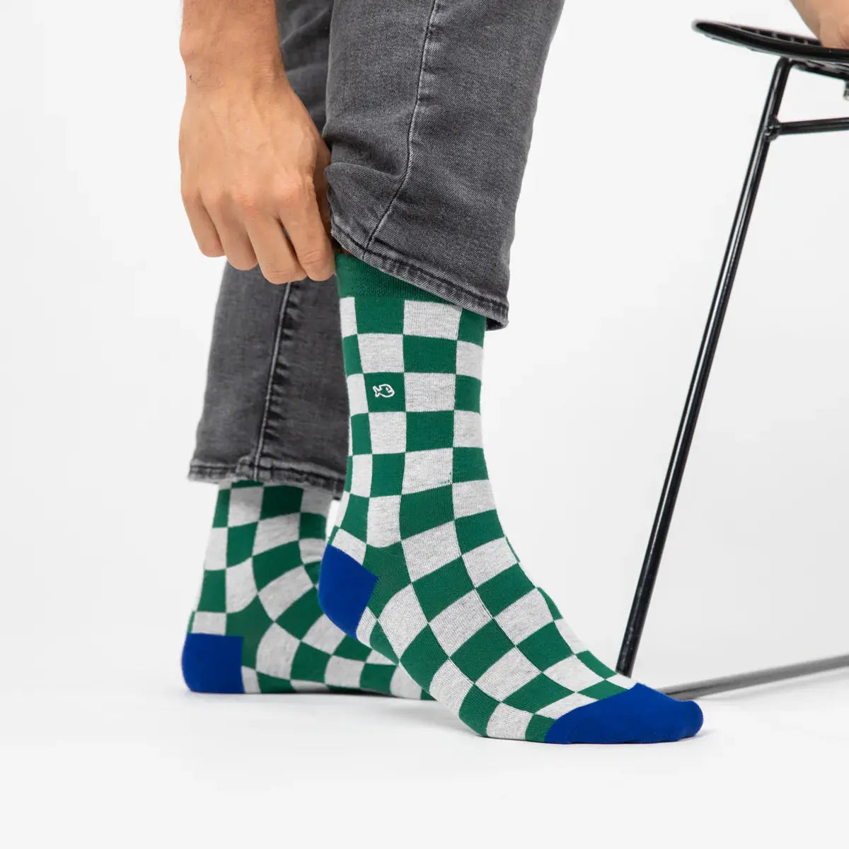 Chaussettes Carreaux - Silverstone - Billybelt - détail 2