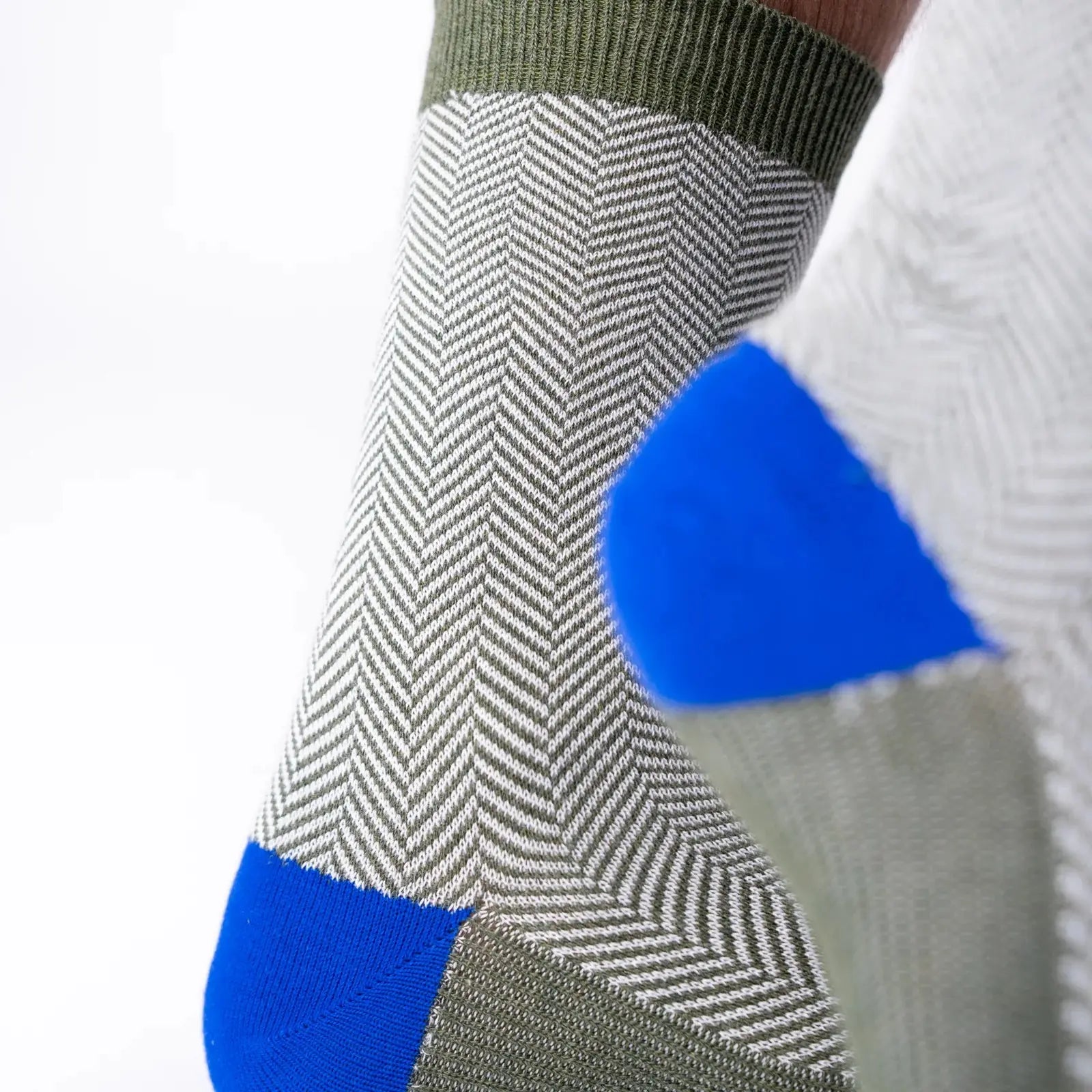 Chaussettes Chevrons - Forêt Éclair - Billybelt - détail 4
