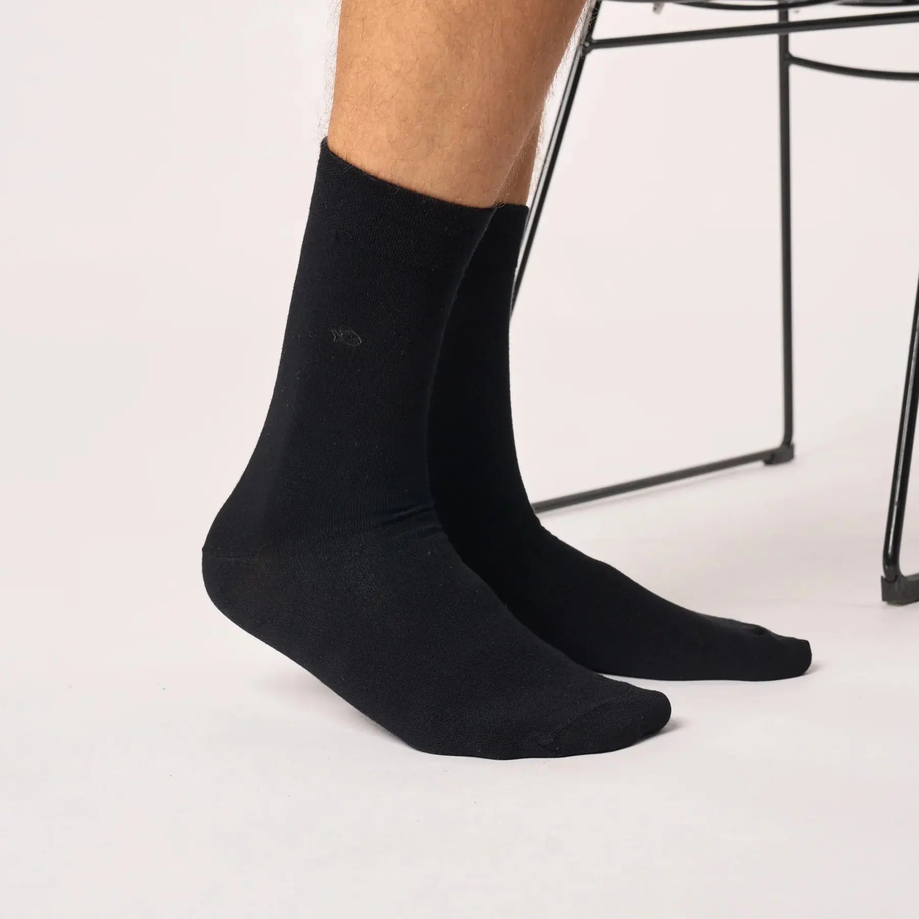 Chaussettes Bambou - Noir - Billybelt - détail 2
