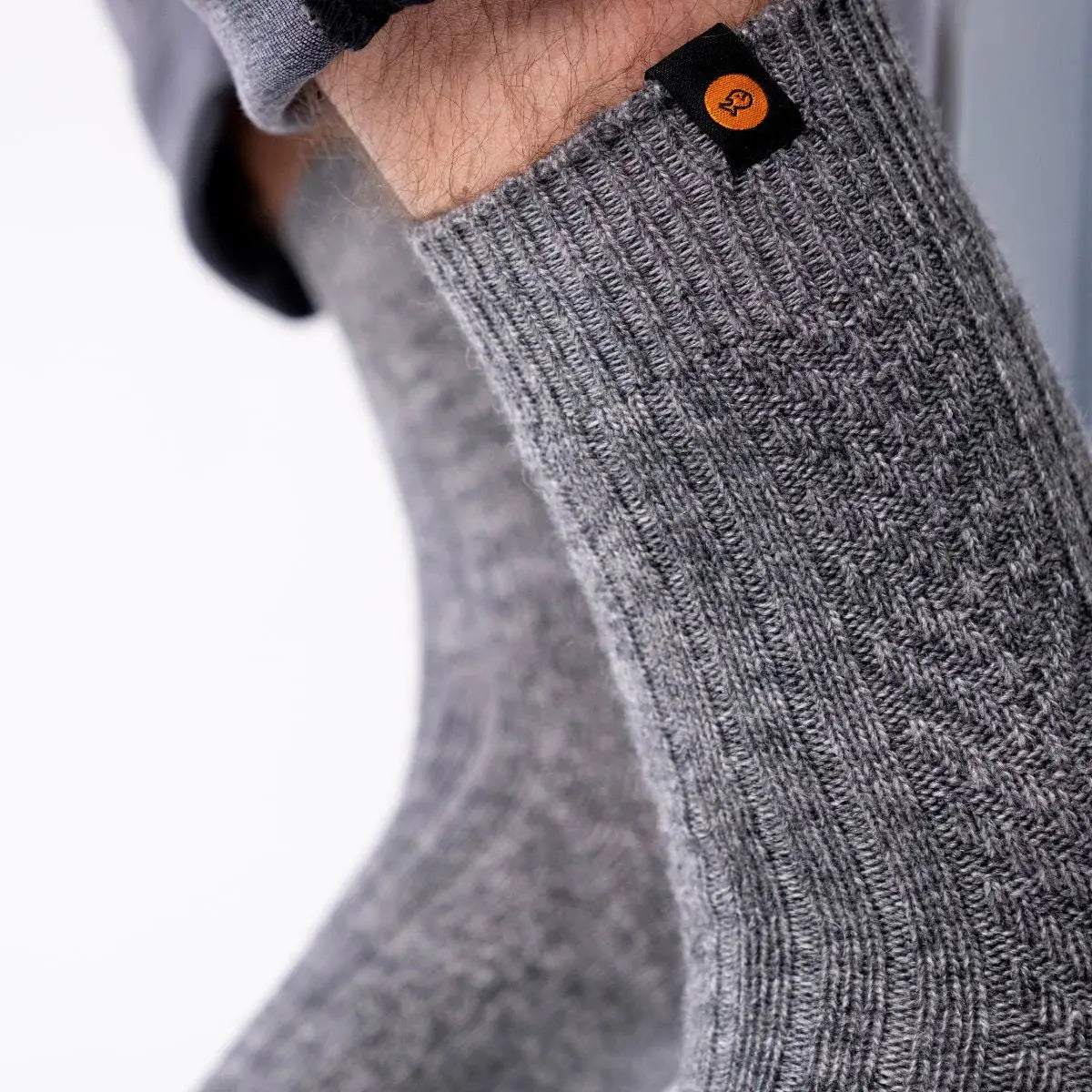 Chaussettes Laine - Gris - Billybelt - détail 3