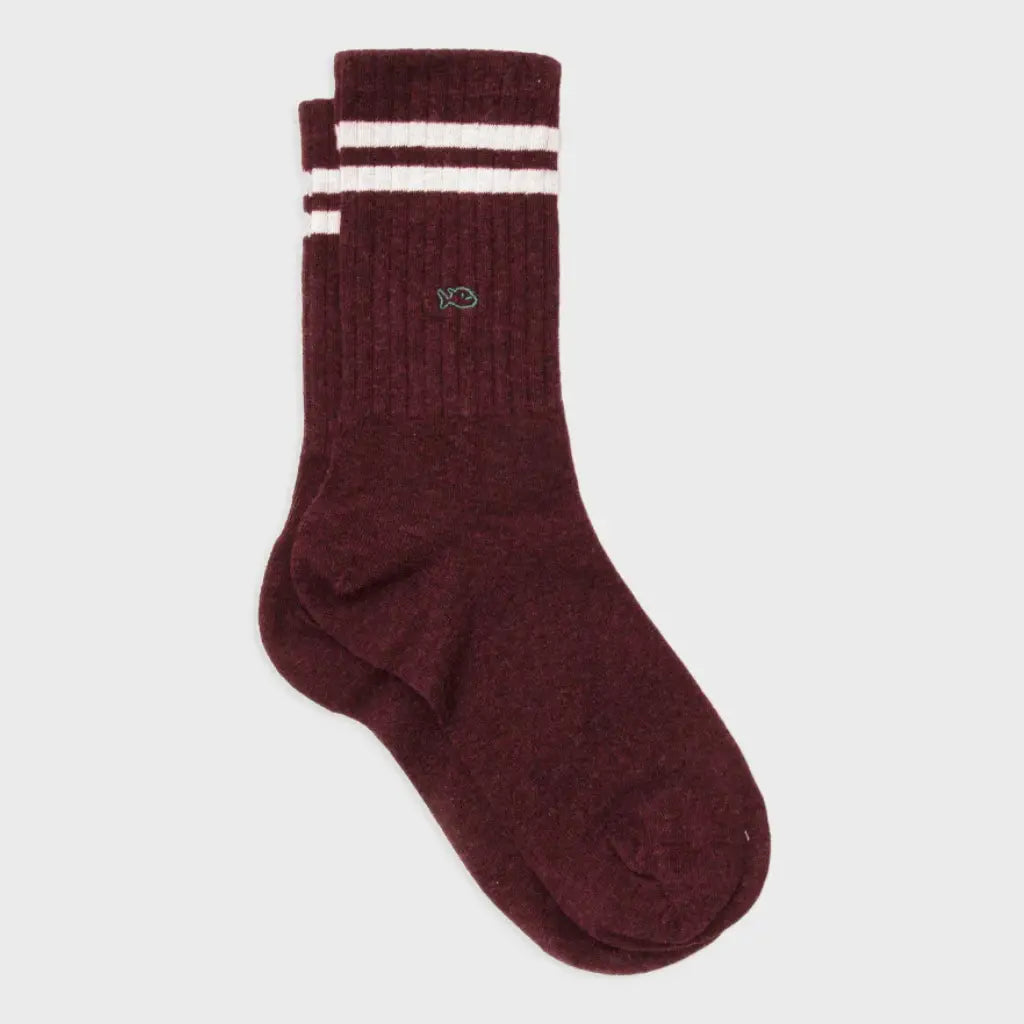 Chaussettes Rétro - Bordeaux - Billybelt