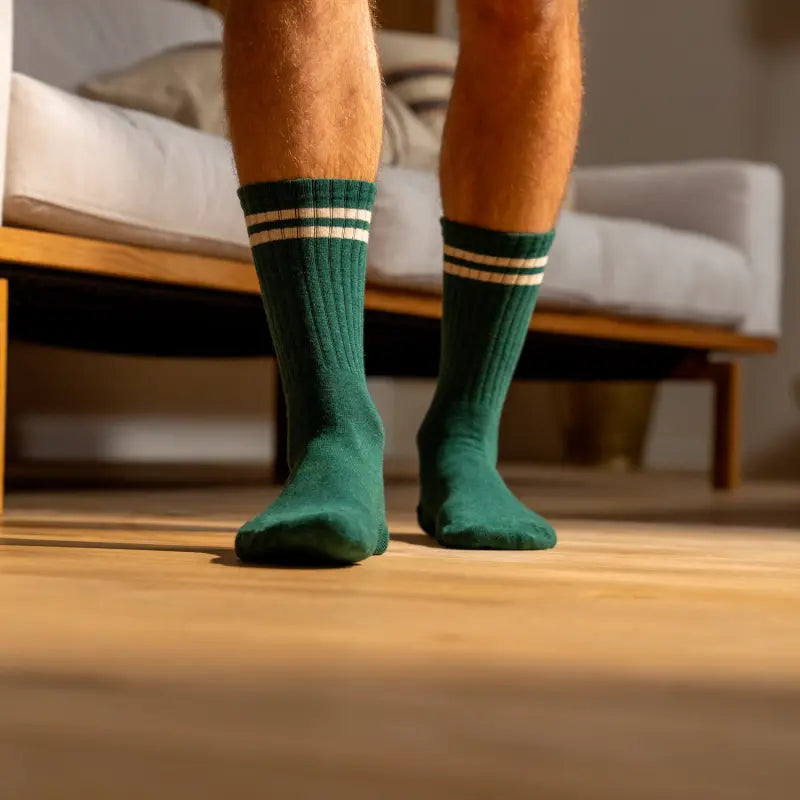 Chaussettes Rétro - Vert - Billybelt - détail 2