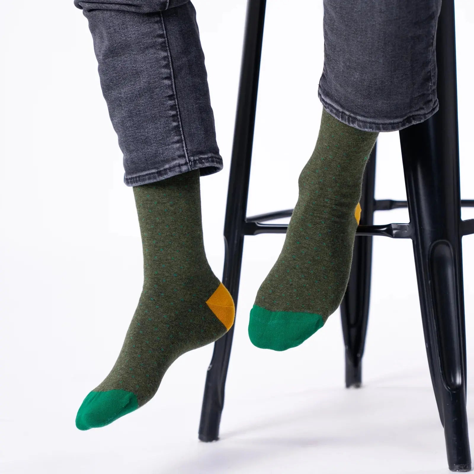 Chaussettes Square - Kaki - Billybelt - détail 3
