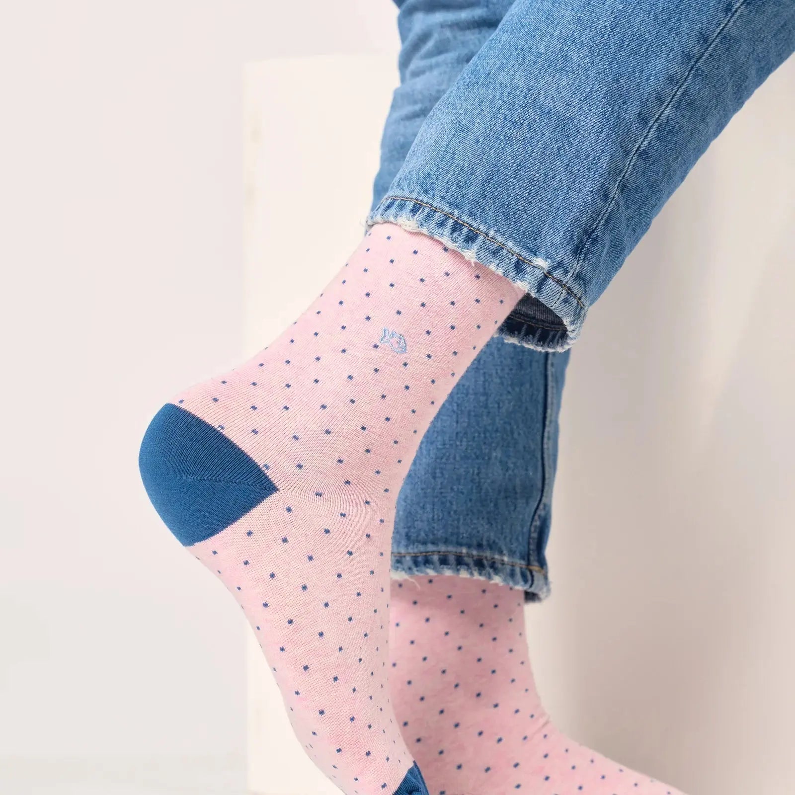 Chaussettes Square - Rose - Billybelt - détail 4