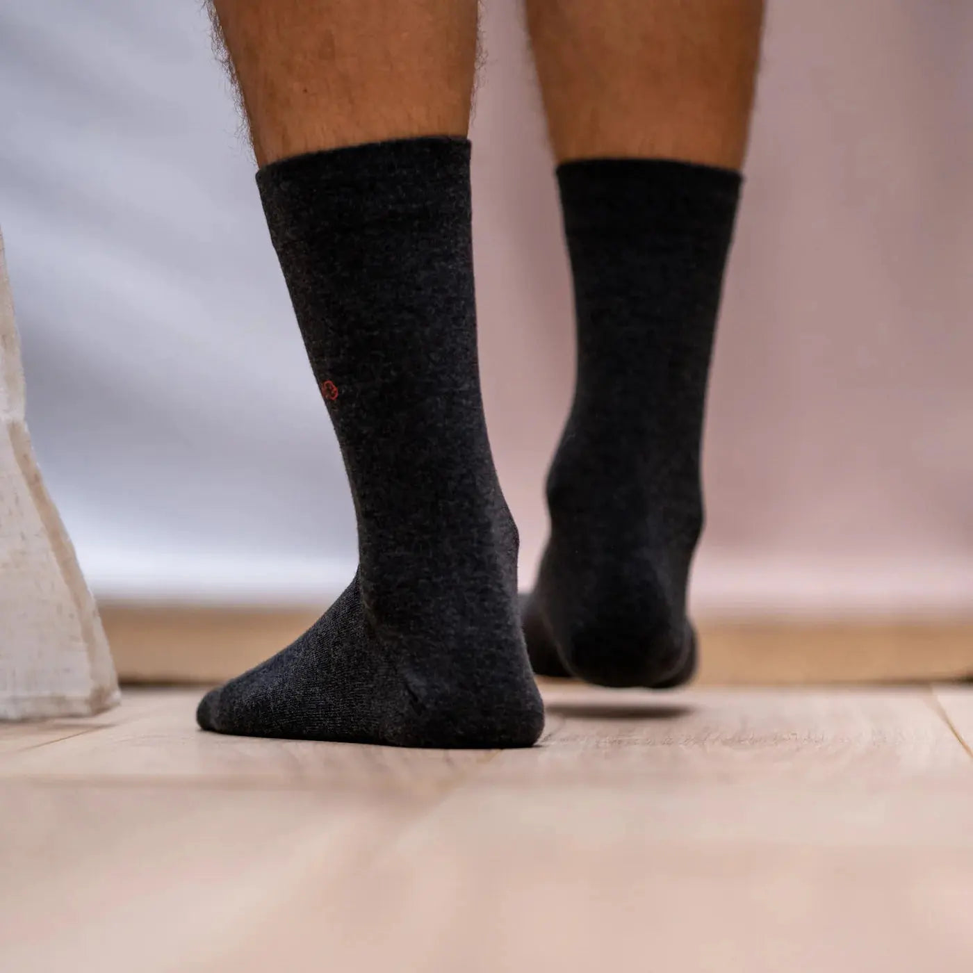 Chaussettes Unies - Gris Souris - Billybelt - détail 3