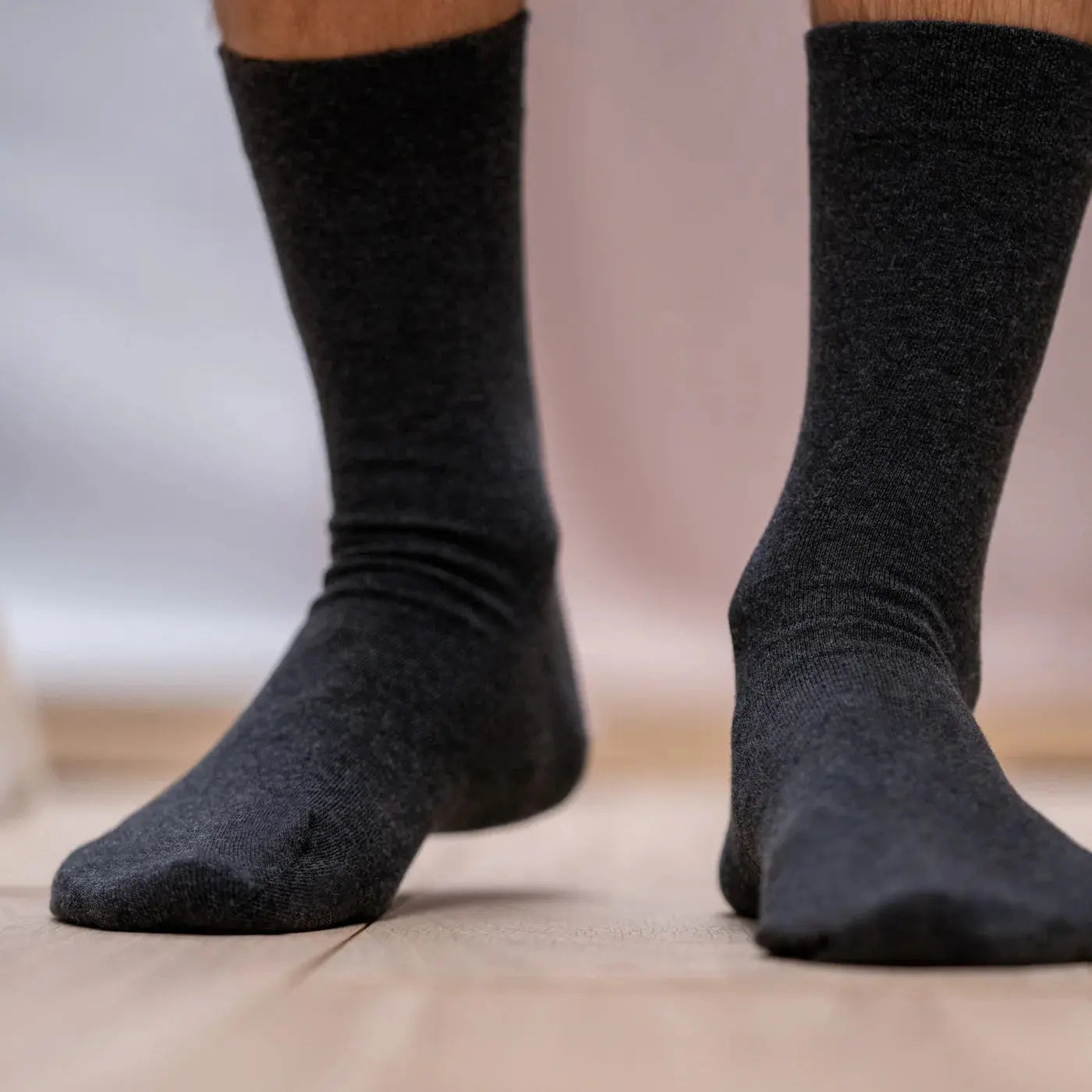 Chaussettes Unies - Gris Souris - Billybelt - détail 4