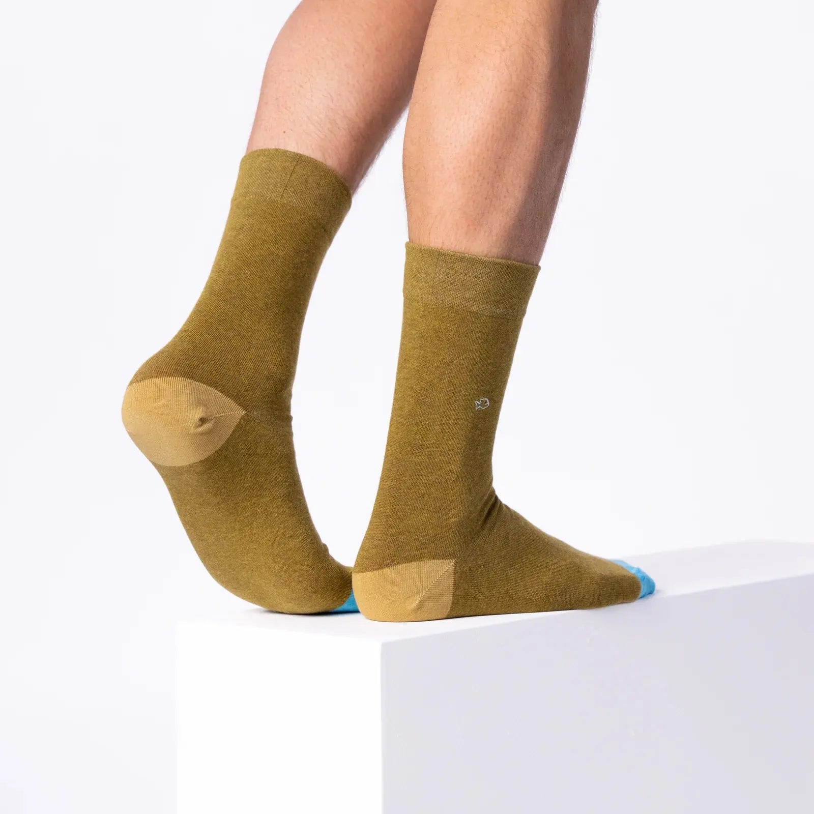 Chaussettes Unies - Olive - Billybelt - détail 3