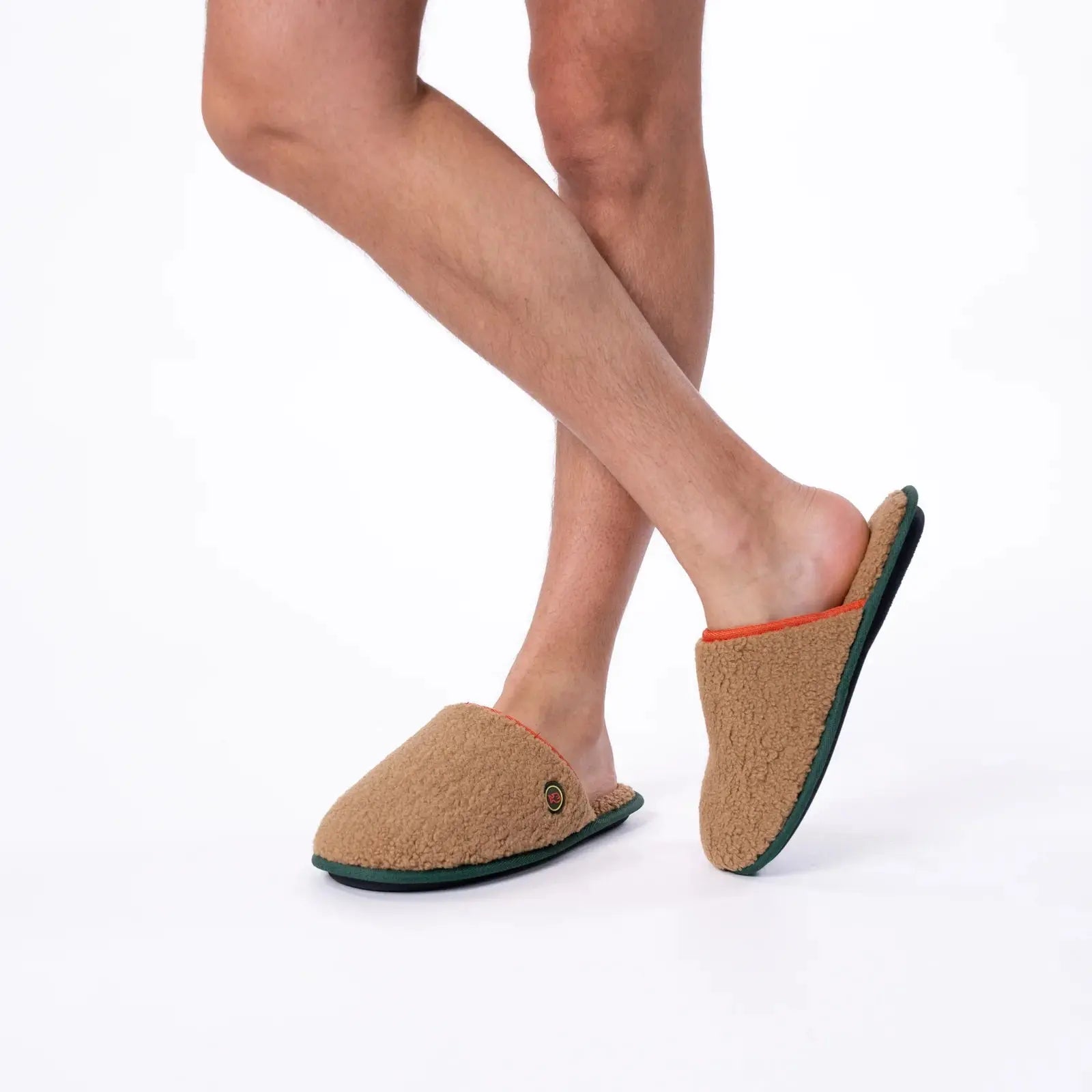 Chaussons Sherpa - Camel - Billybelt - détail 3