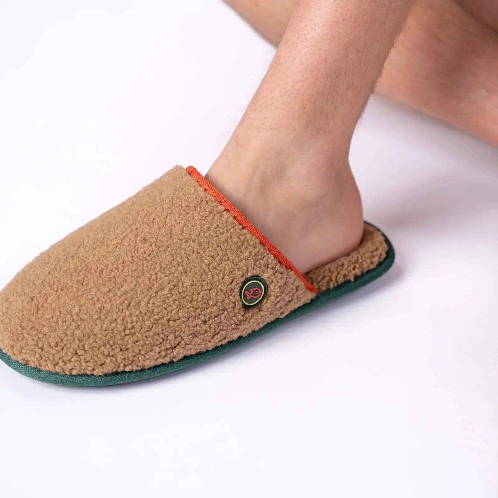 Chaussons Sherpa - Camel - Billybelt - détail 5
