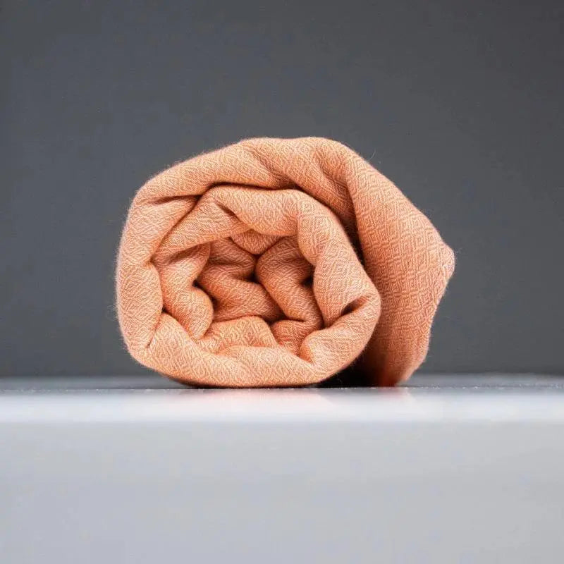 Foulard Jacquard Orange - Billybelt - détail 3