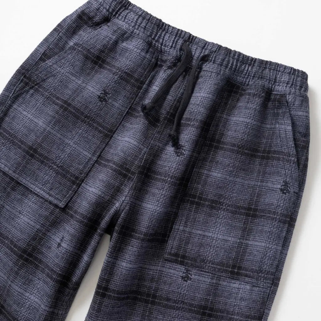 Chef Pant Flanelle Chardon - Noir - Service Works - détail 3