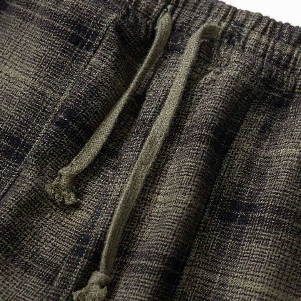 Chef Pant Flanelle Chardon - Vert - Service Works - détail 5