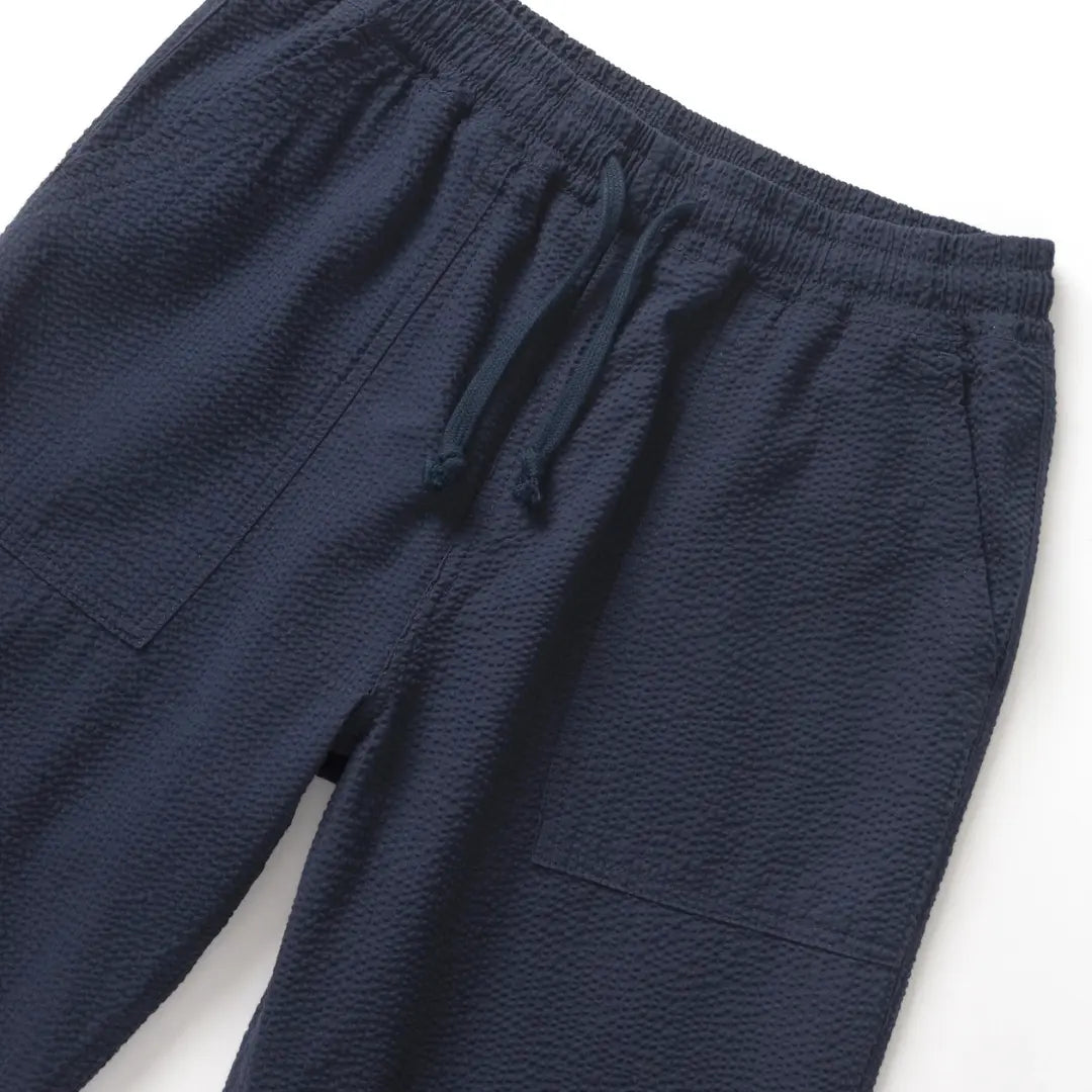 Chef Pant Seersucker - Dark Navy - Service Works - détail 3