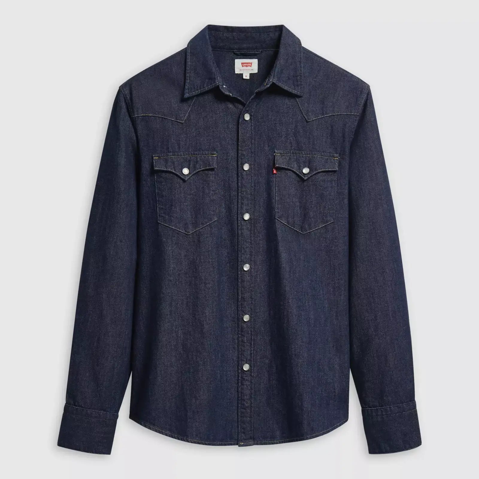Chemise Western Barstow - Red Cast Rinse Marbled
