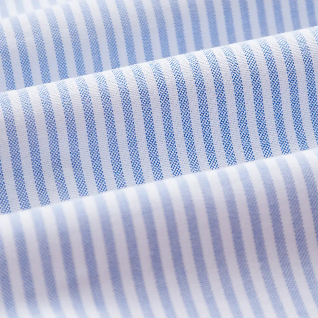 Chemise Belavista Rayures Bleues - Portuguese Flannel - détail 5