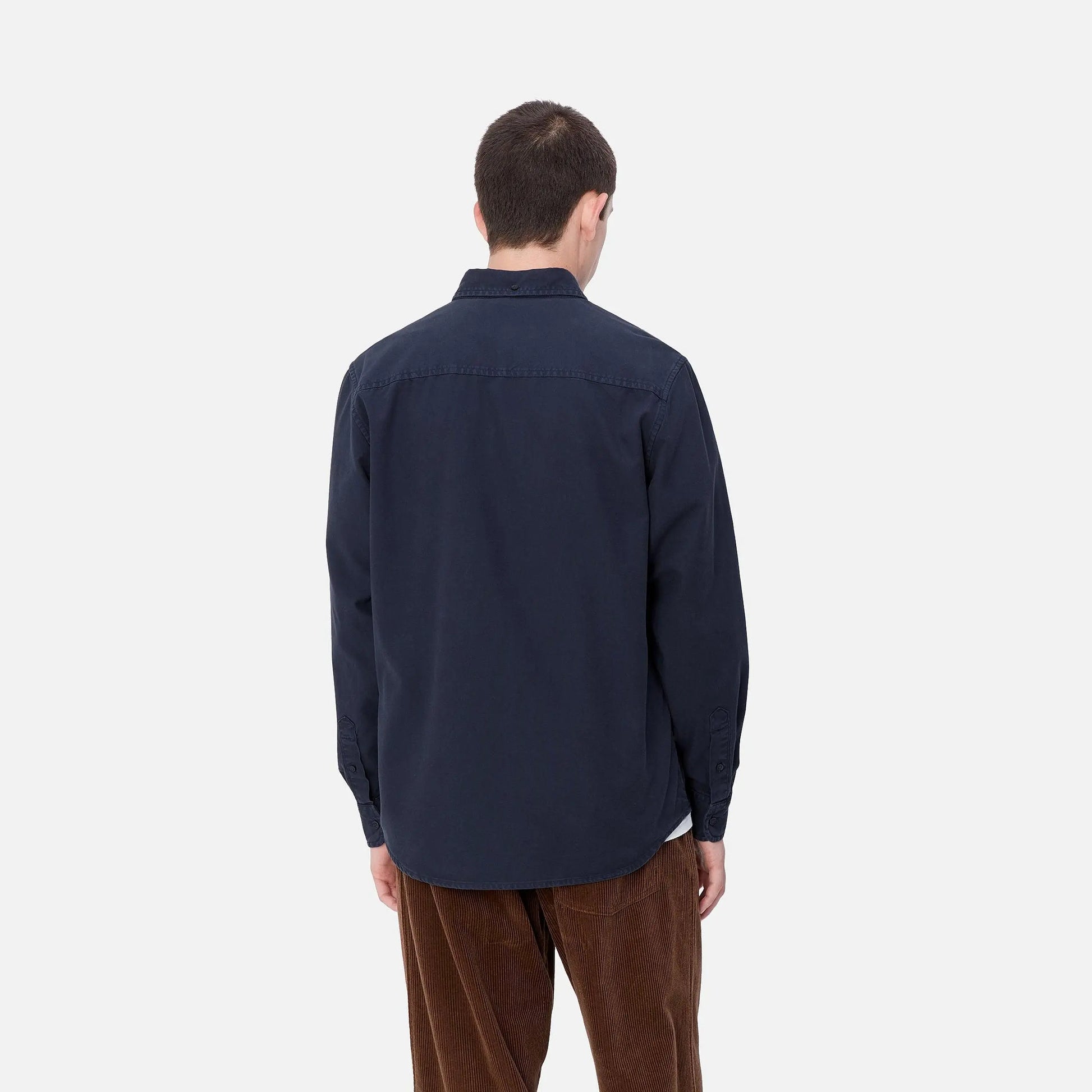 Chemise Bolton - Bleu - Carhartt WIP - détail 4
