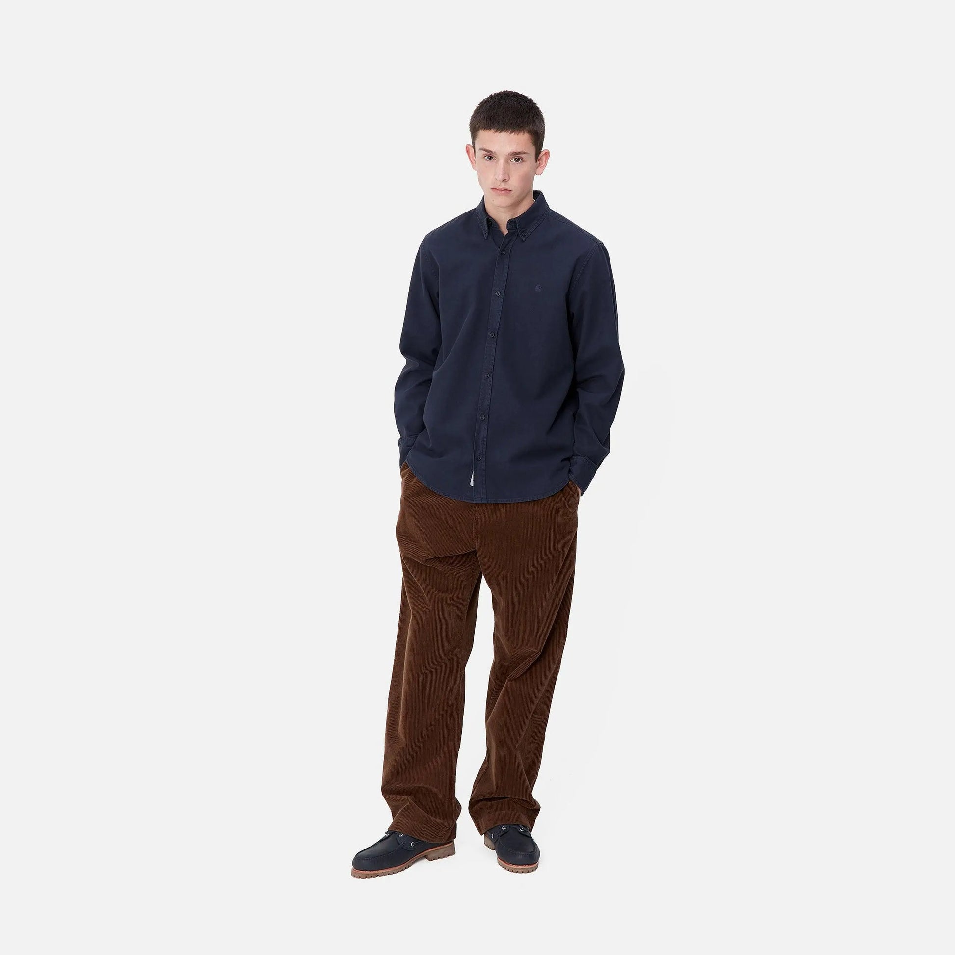 Chemise Bolton - Bleu - Carhartt WIP - détail 5