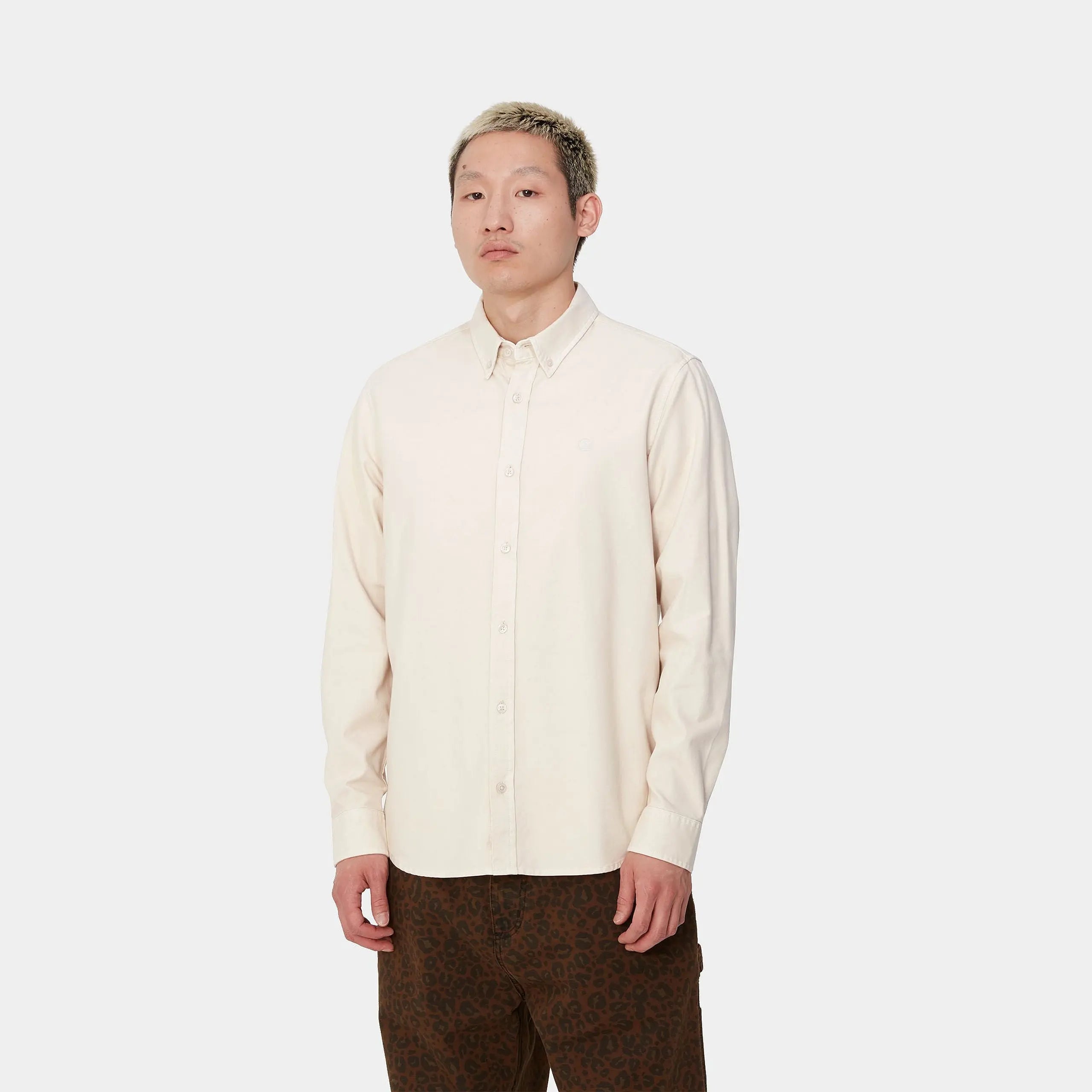 Chemise Bolton - Moonbeam - Carhartt WIP - détail 3