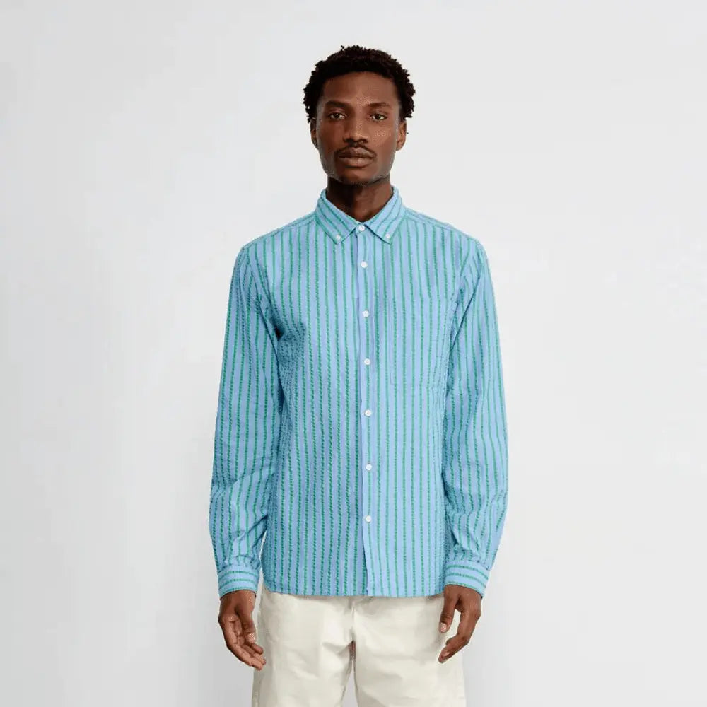 Chemise Cricket Verte - Edmmond Studios - détail 5
