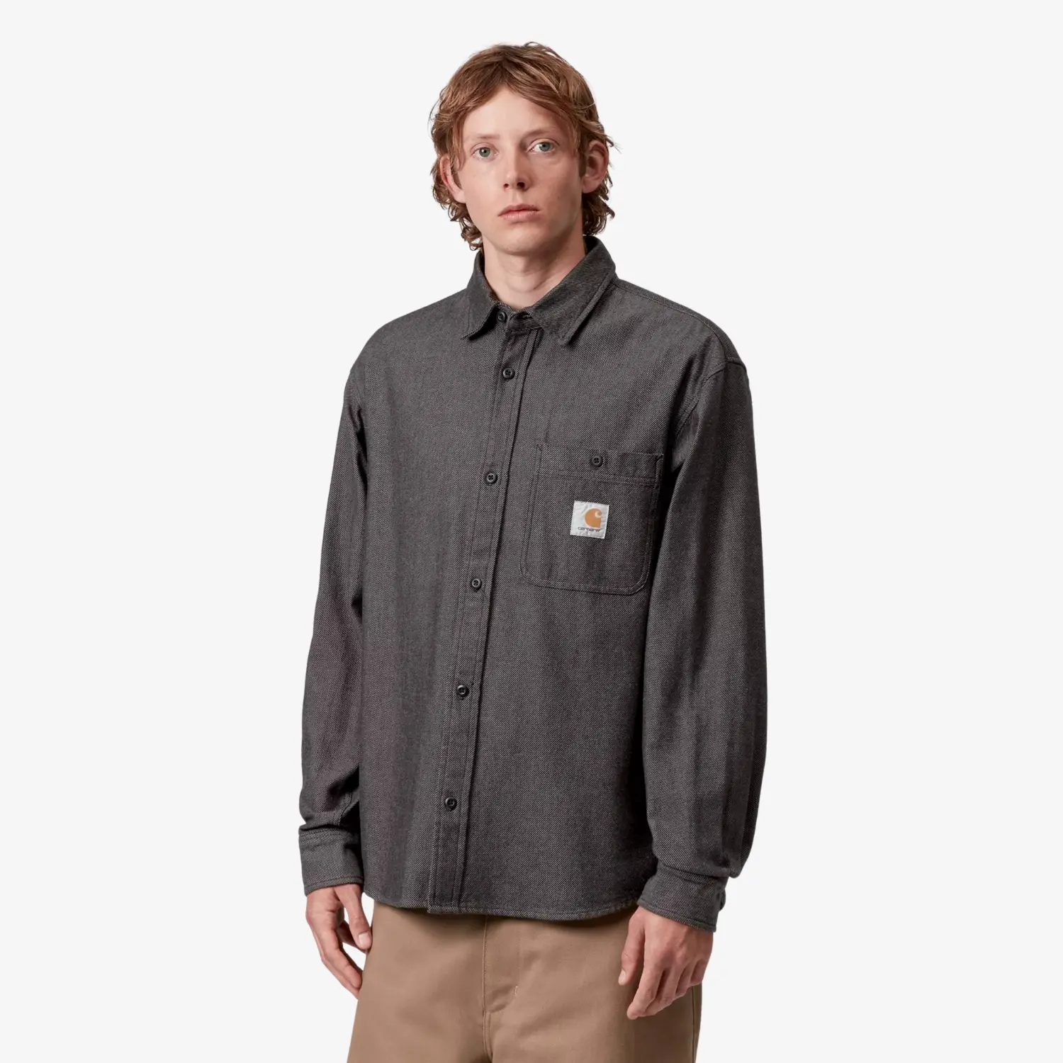 Chemise Edgar - Black - Carhartt WIP - détail 3