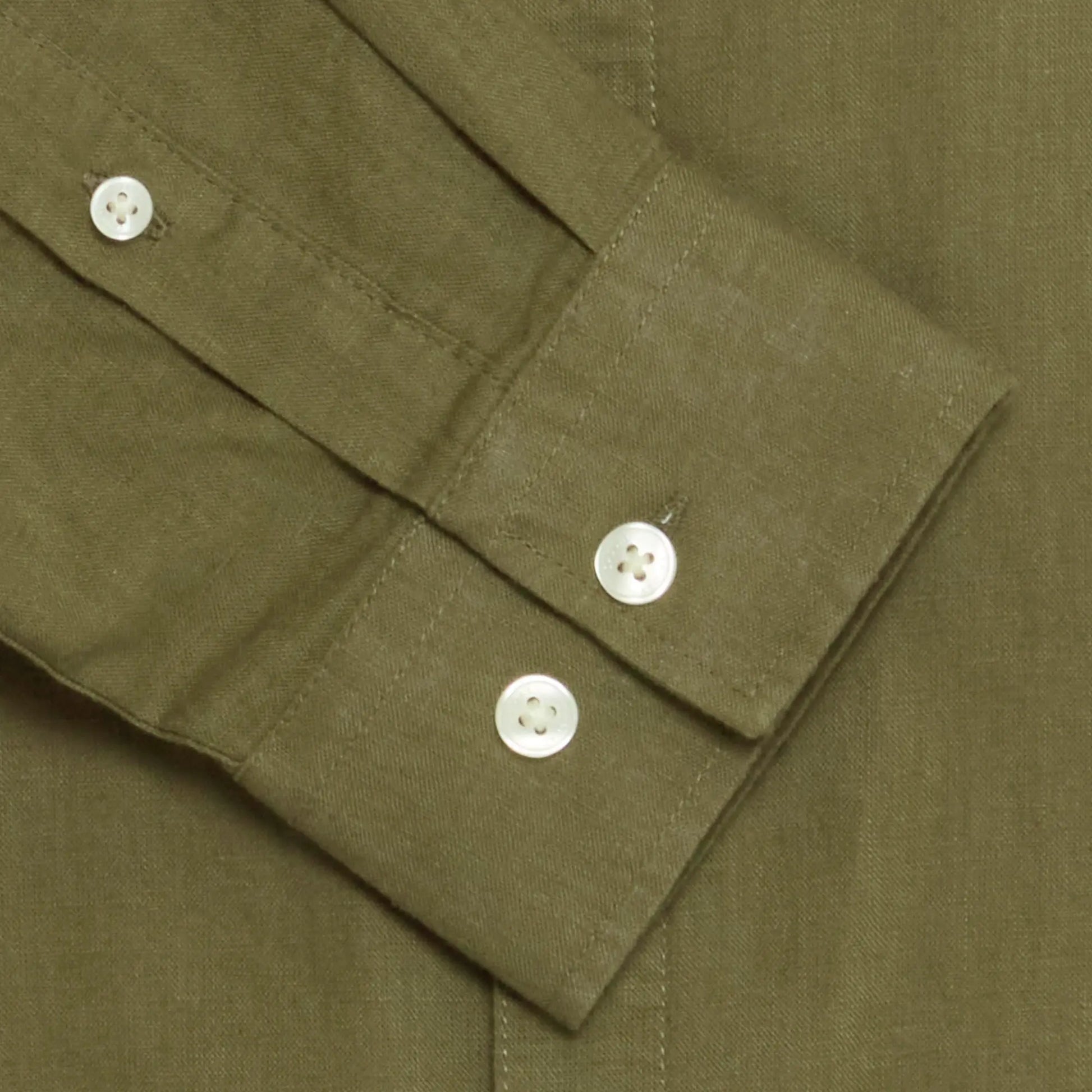 Chemise en Lin - Kaki - Casual Friday - détail 7