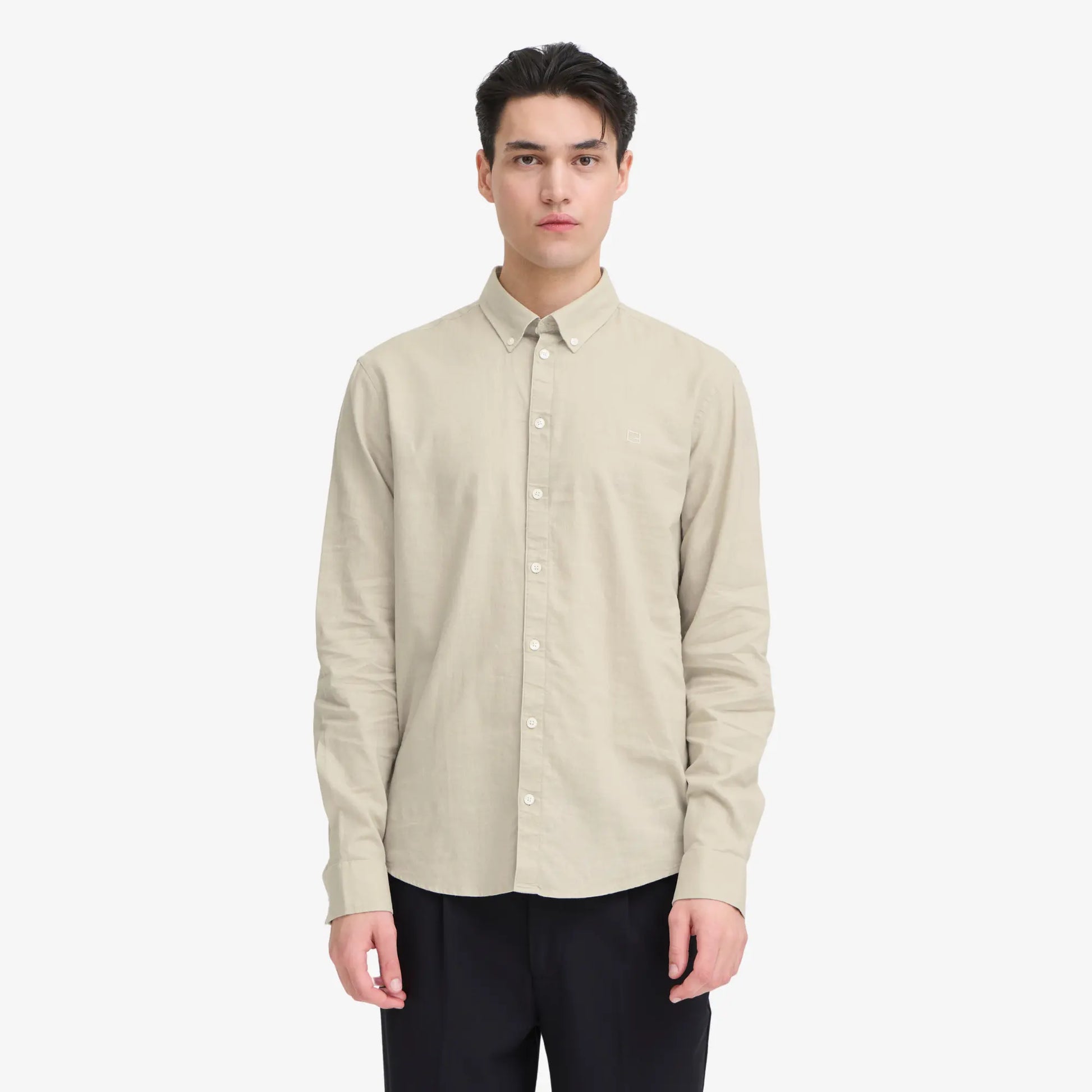 Chemise en Lin - Naturel - Casual Friday - détail 2