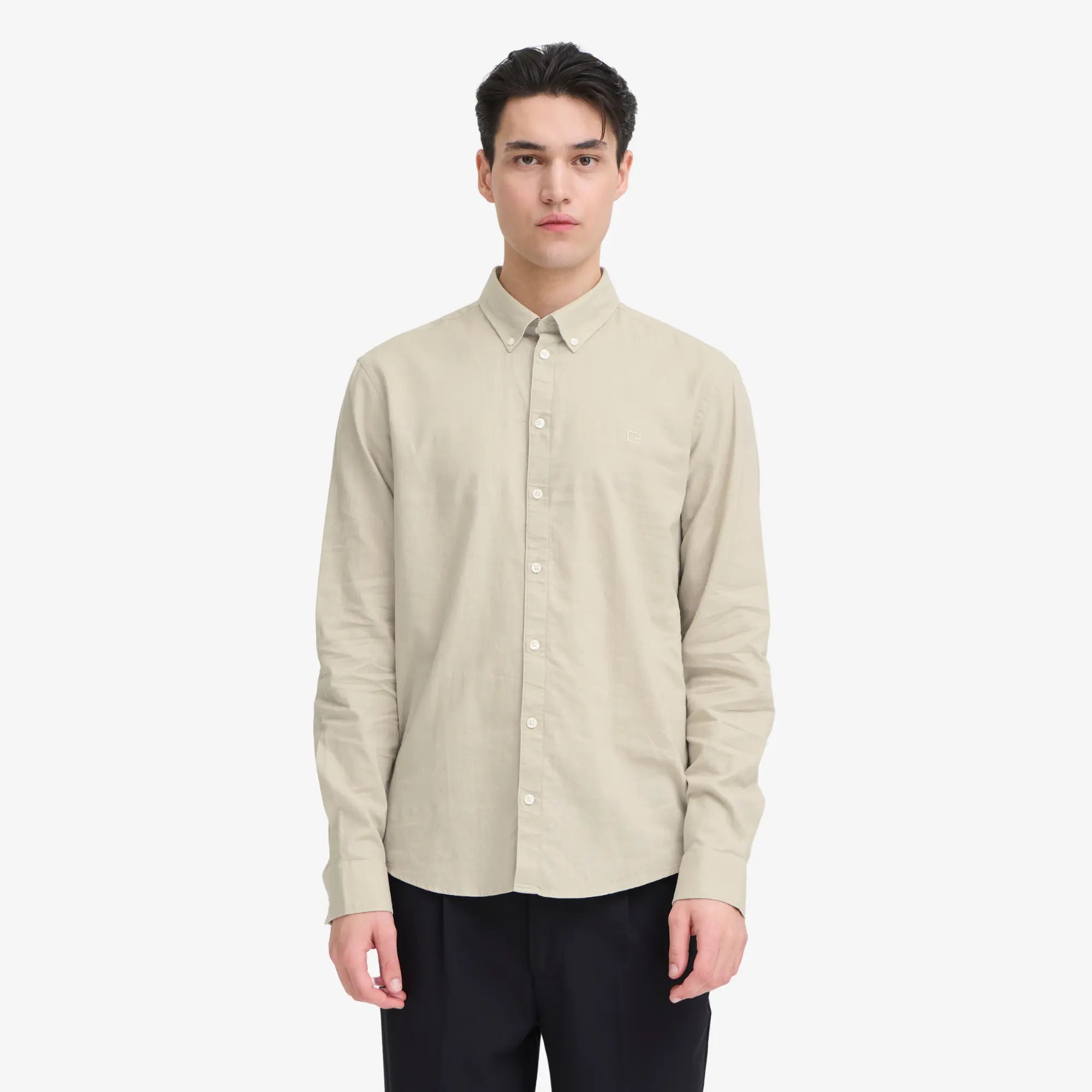 Chemise en Lin - Naturel - Casual Friday - détail 2