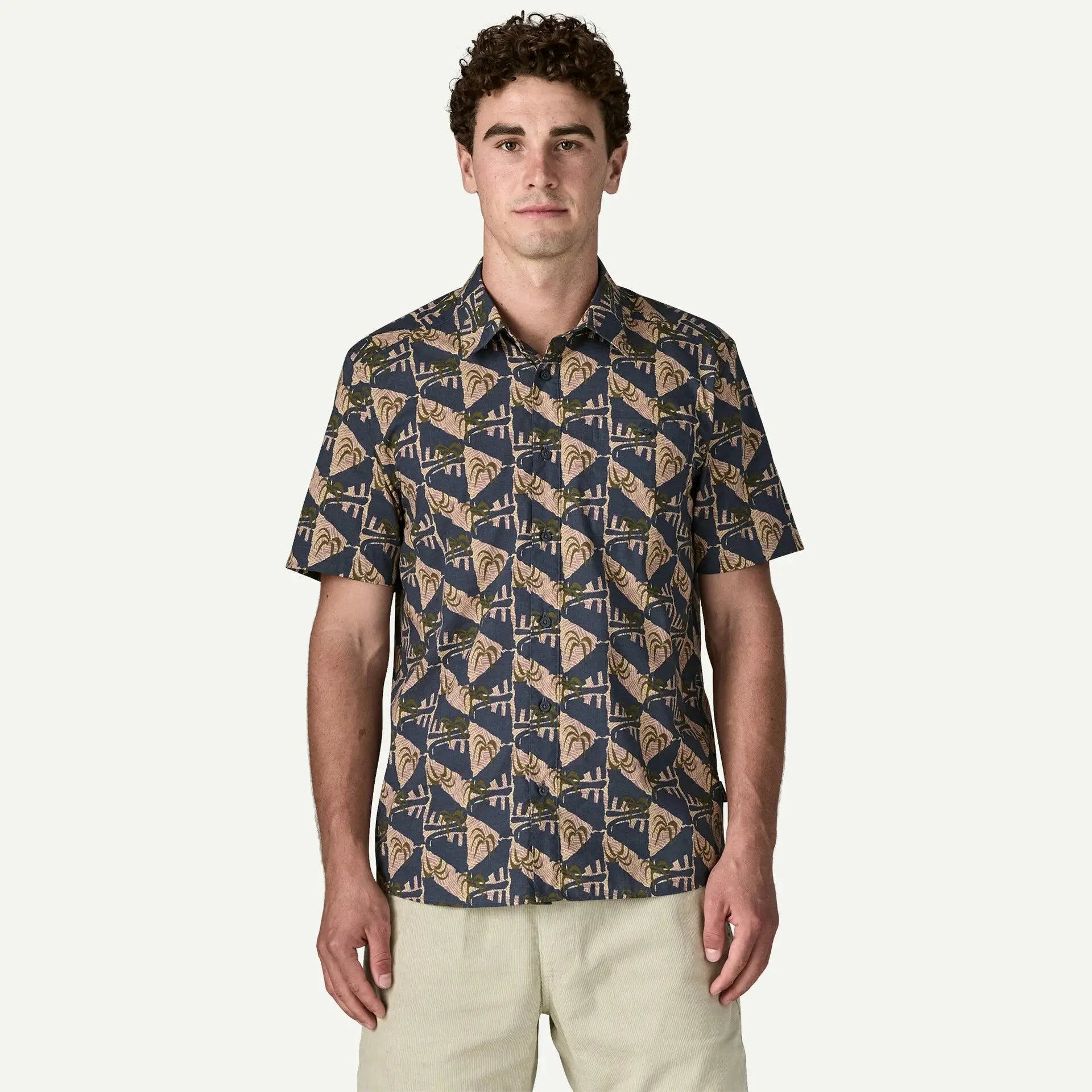Chemise Go To - Jaguar Geo - Patagonia - détail 2