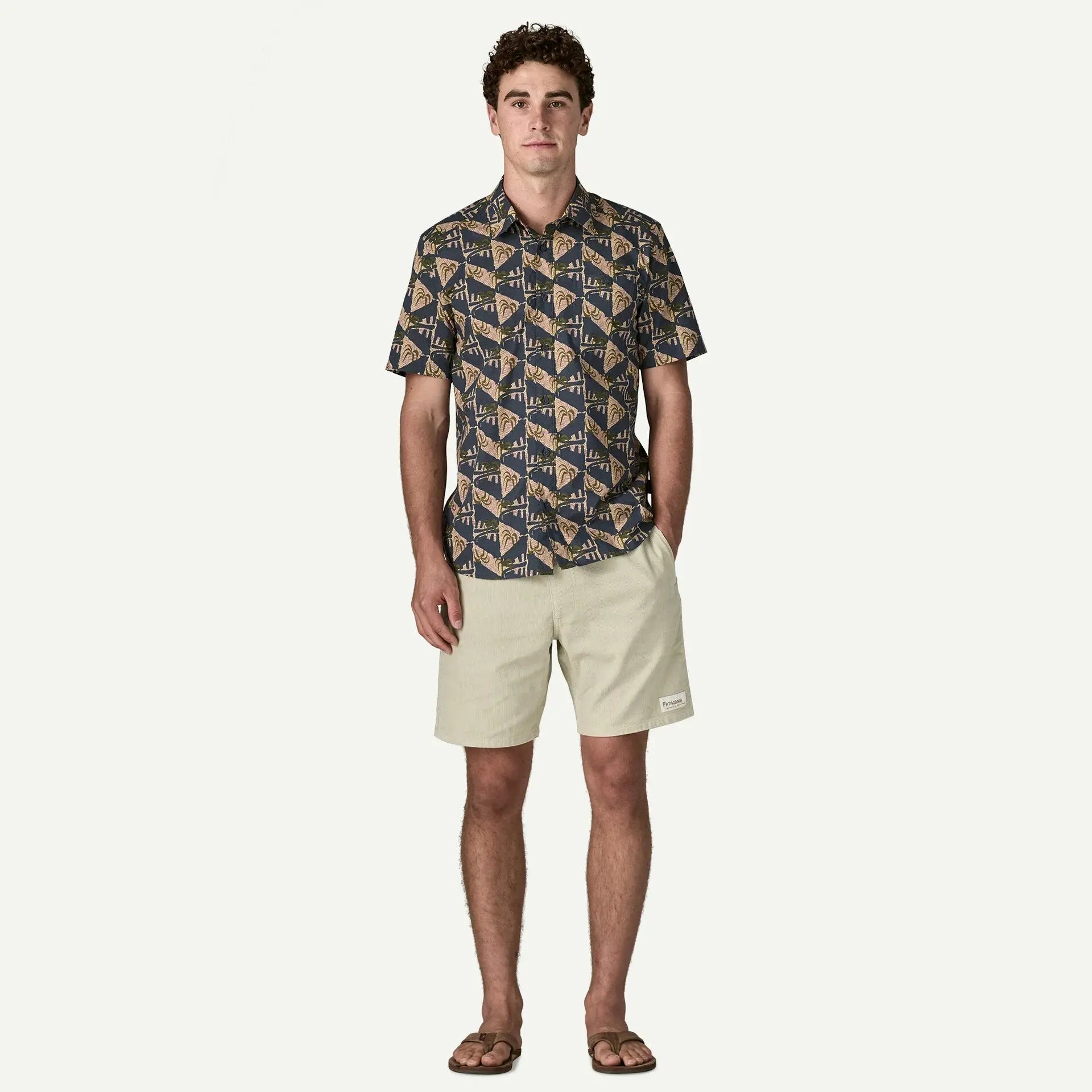 Chemise Go To - Jaguar Geo - Patagonia - détail 4