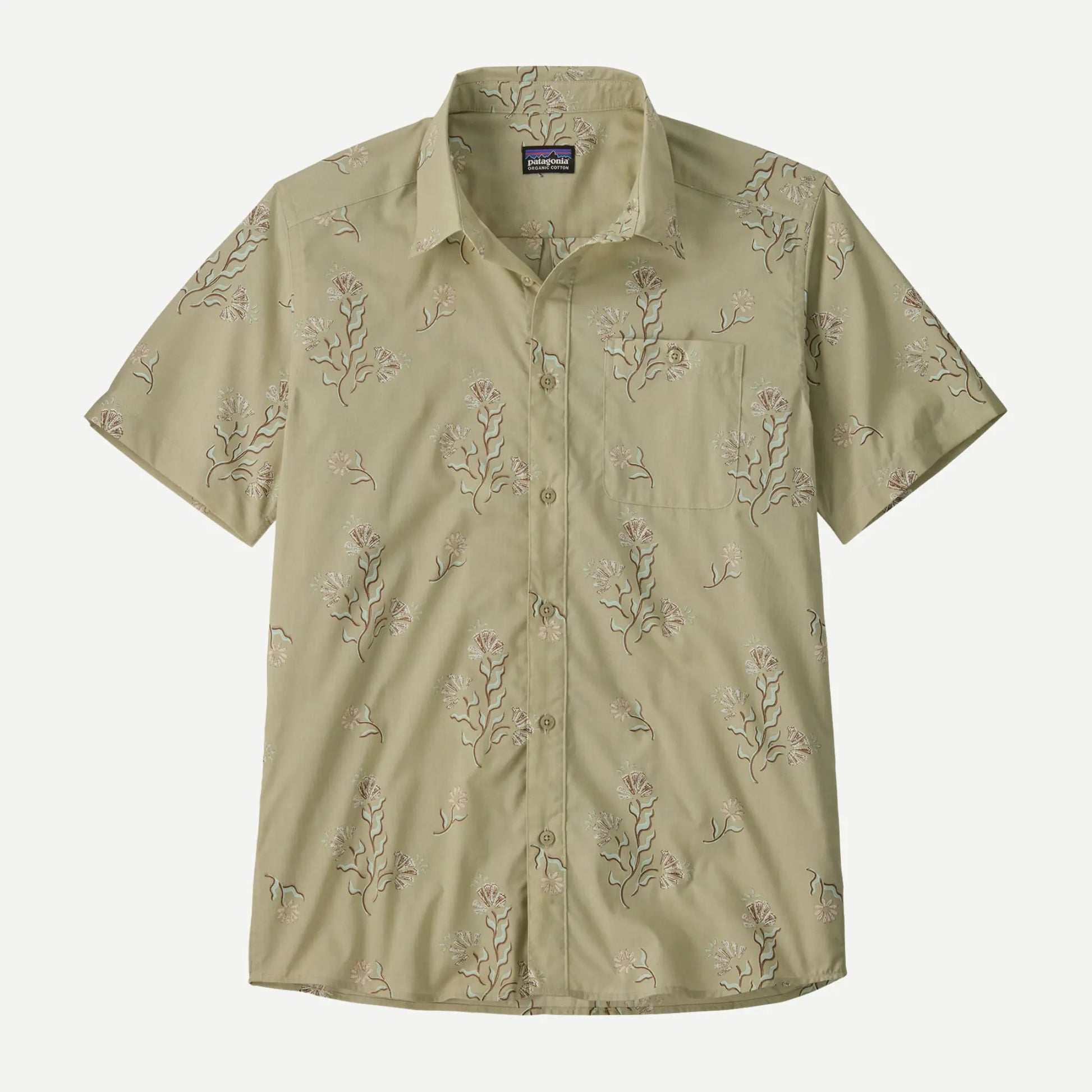 Chemise Go To - Ocean Blooms - Patagonia