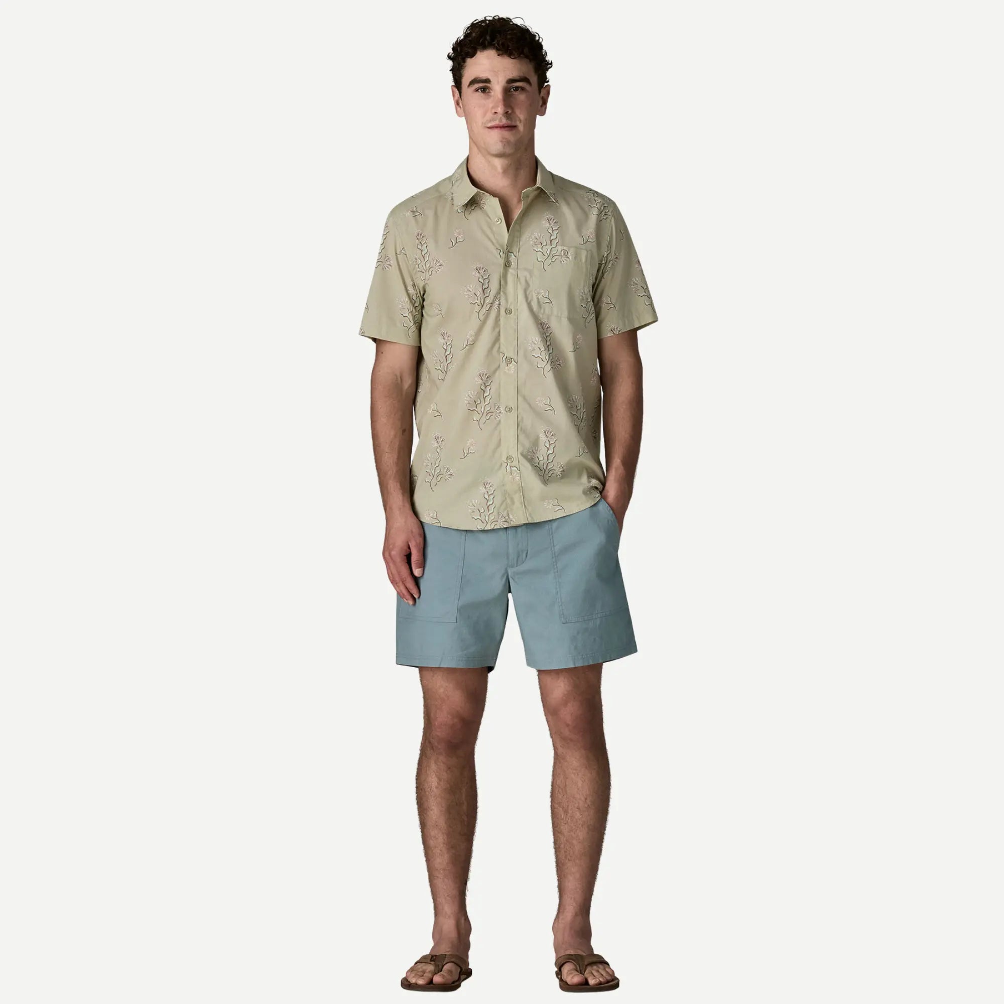 Chemise Go To - Ocean Blooms - Patagonia - détail 5