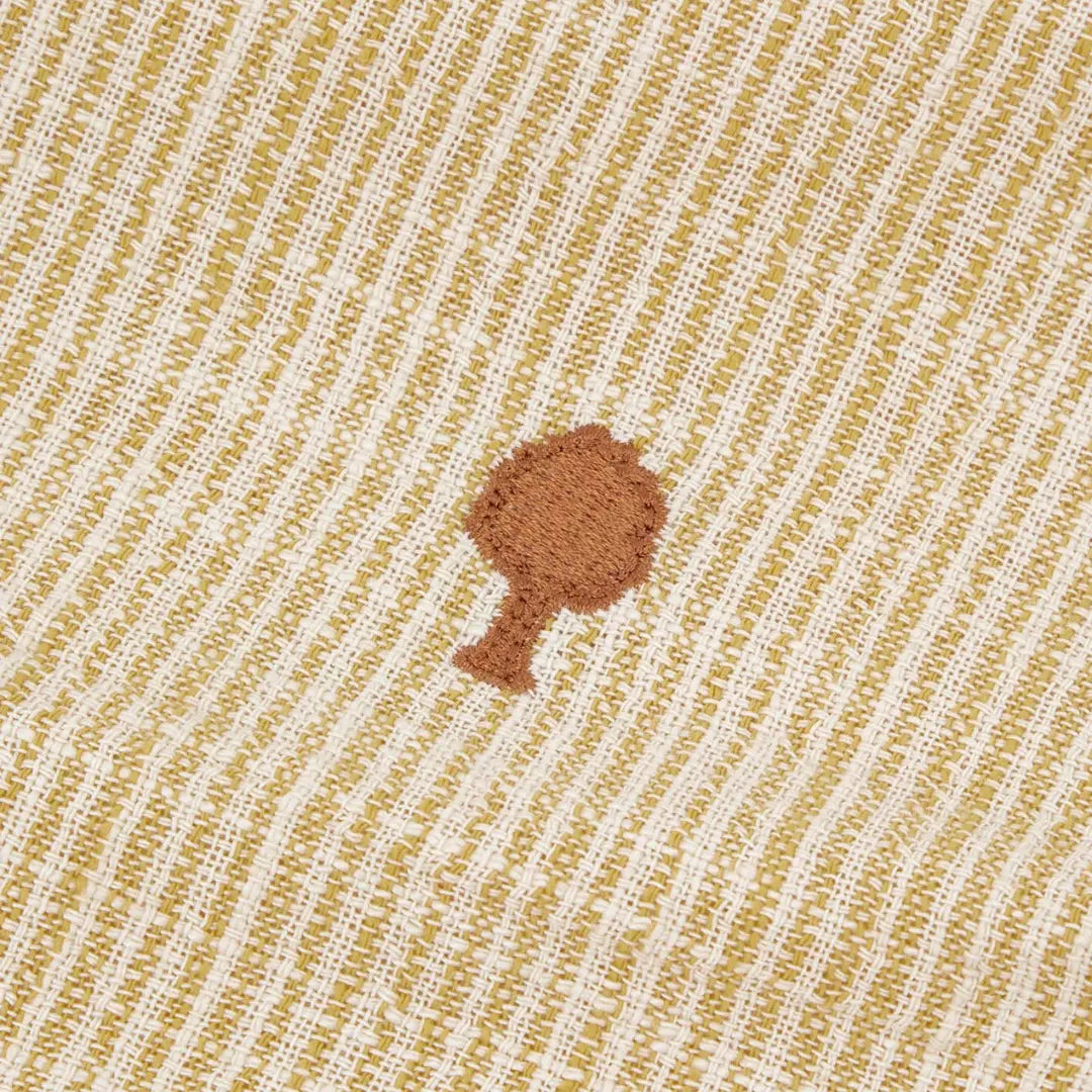 Chemise Iraty - Crème et Jaune - Faguo - détail 4