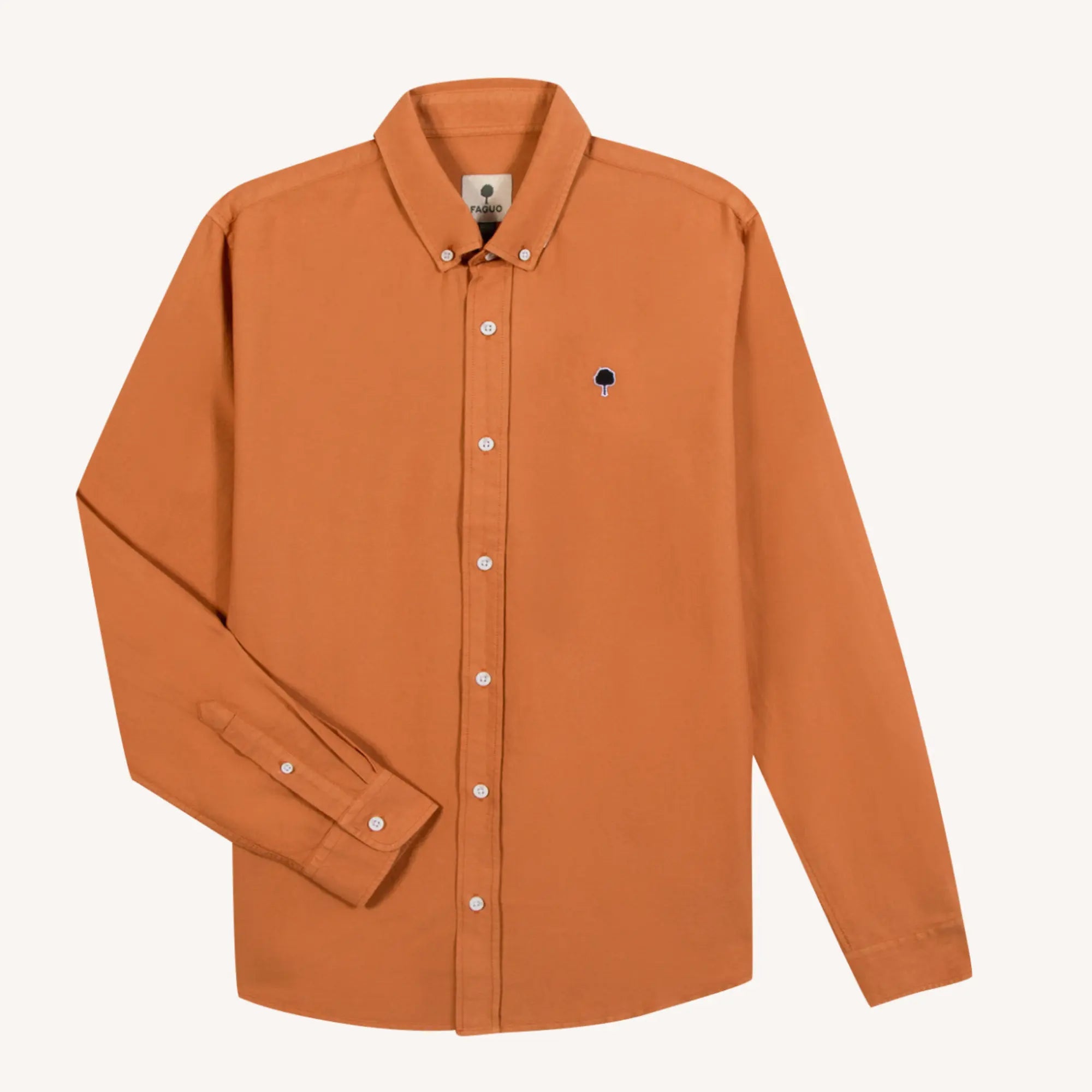 Chemise Ivoy Brique - Faguo