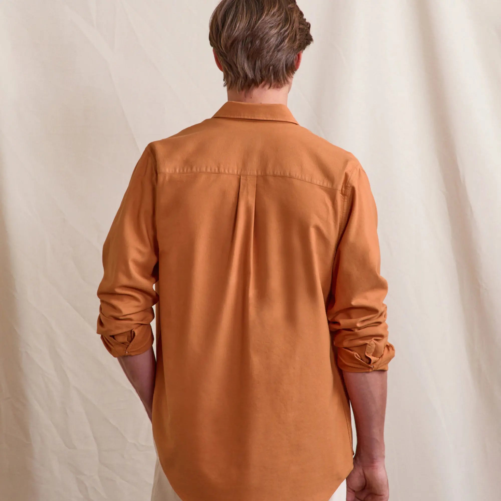 Chemise Ivoy Brique - Faguo - détail 3