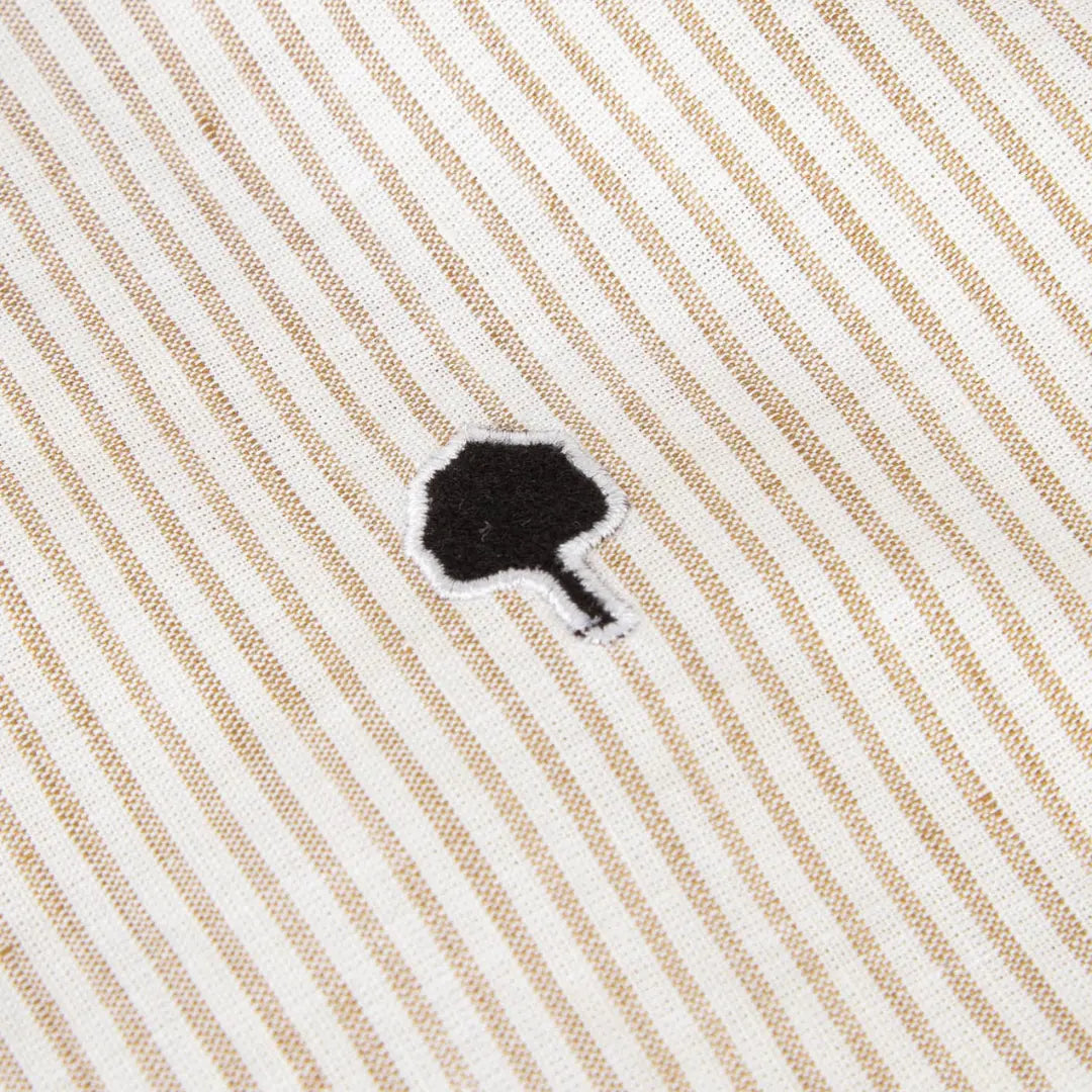 Chemise Ivoy Lin - Crème et Beige - Faguo - détail 4